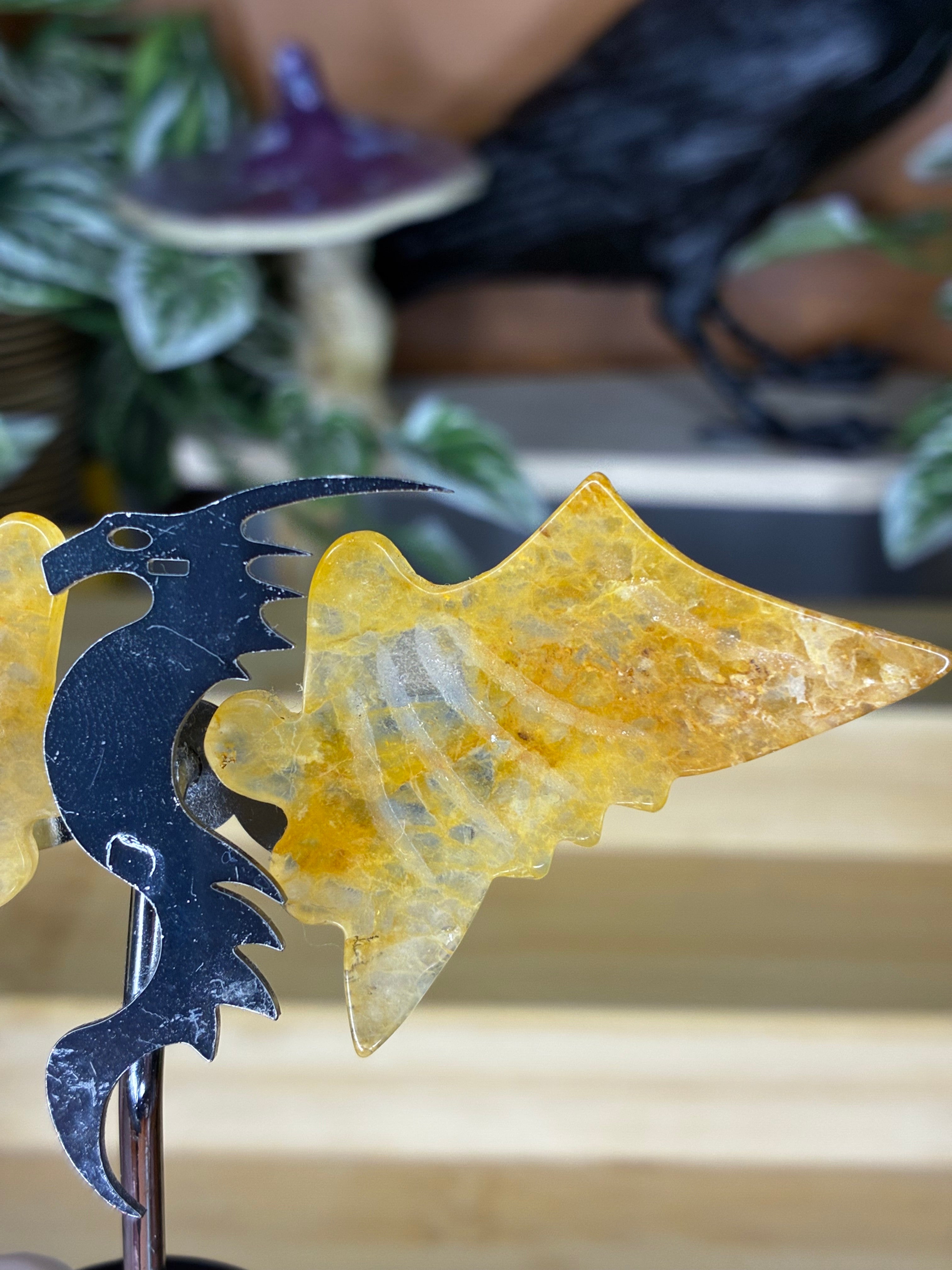 Golden Healer Dragon Wings