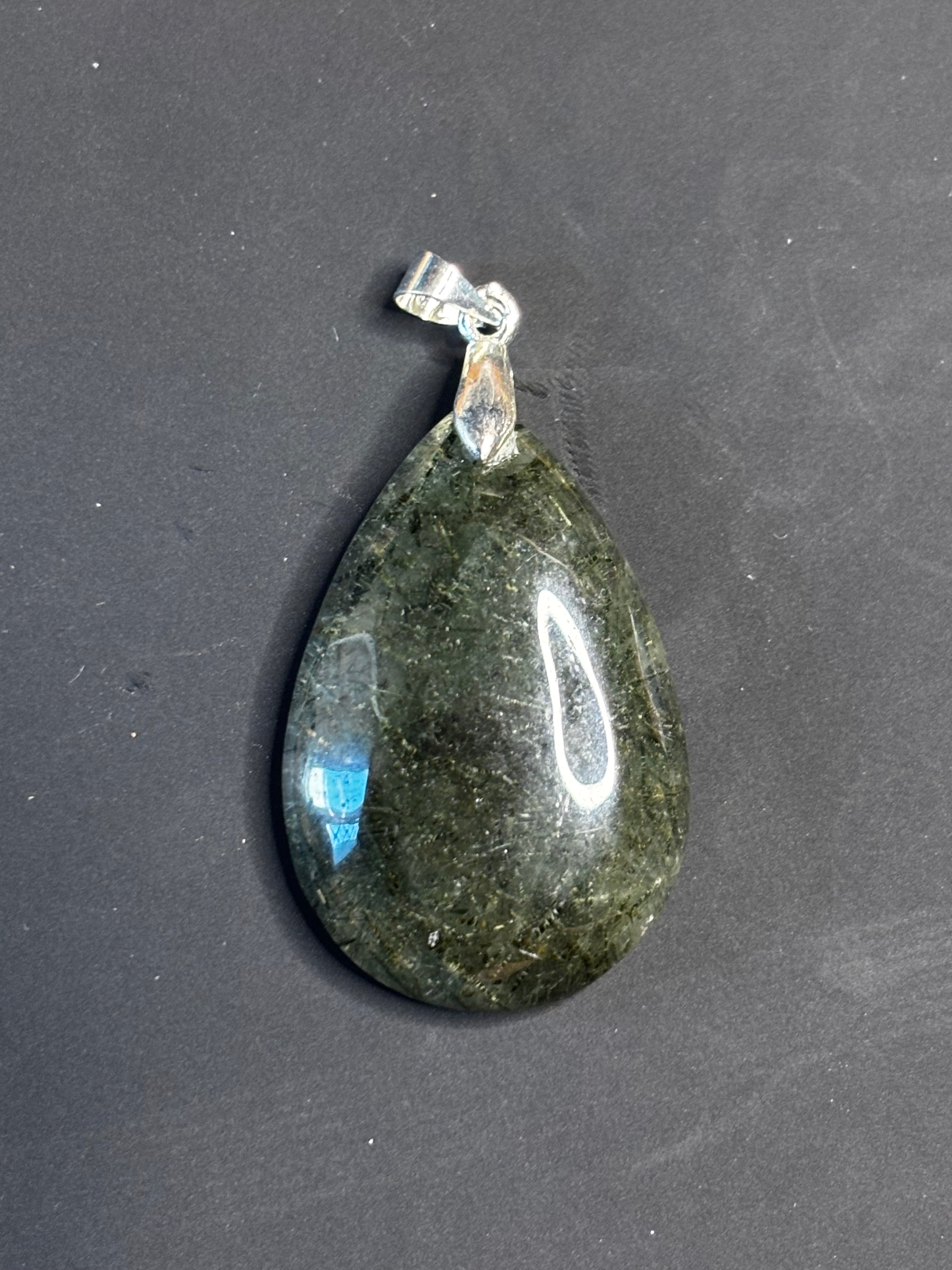Green Rutile Pendant