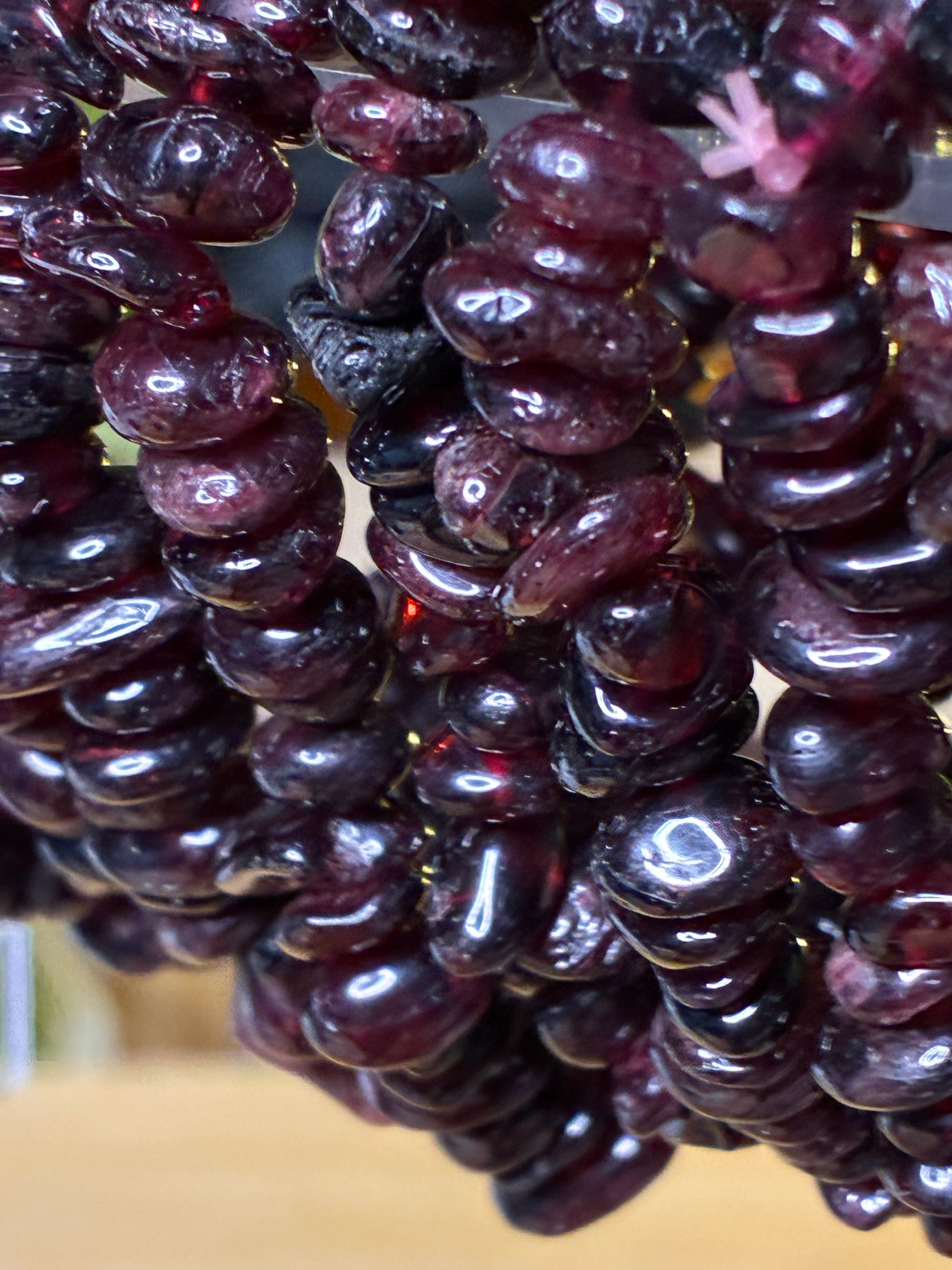 Garnet Chip Bracelets