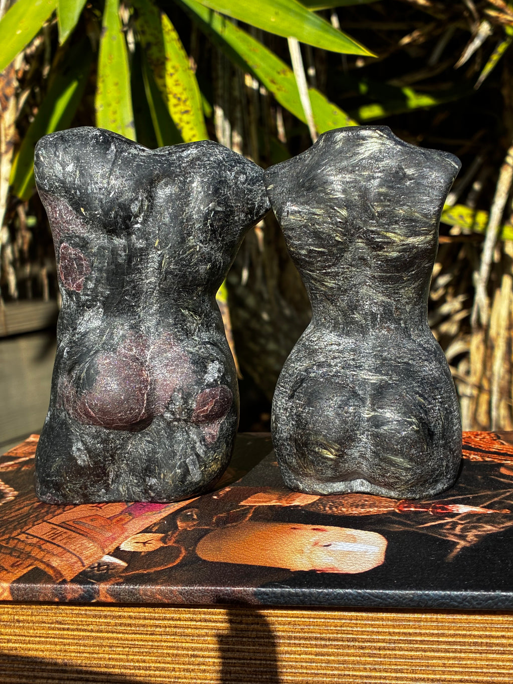 Garnet Divine Union Bodies – Masculine & Feminine Pair