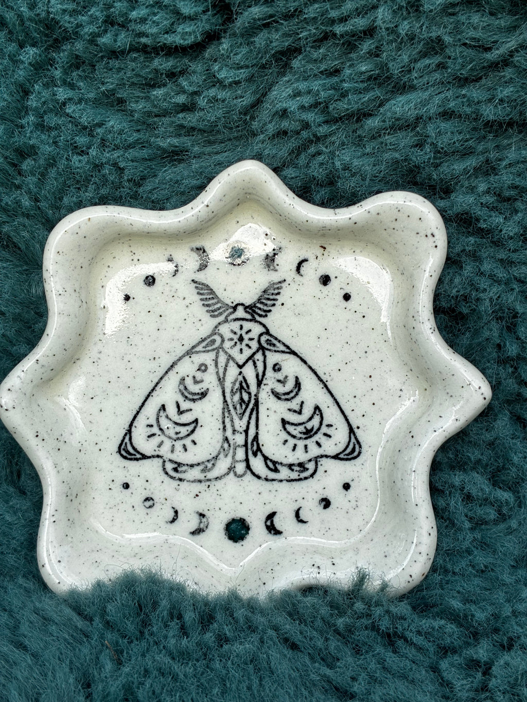 Lunar Moth Ring/Trinket Dish