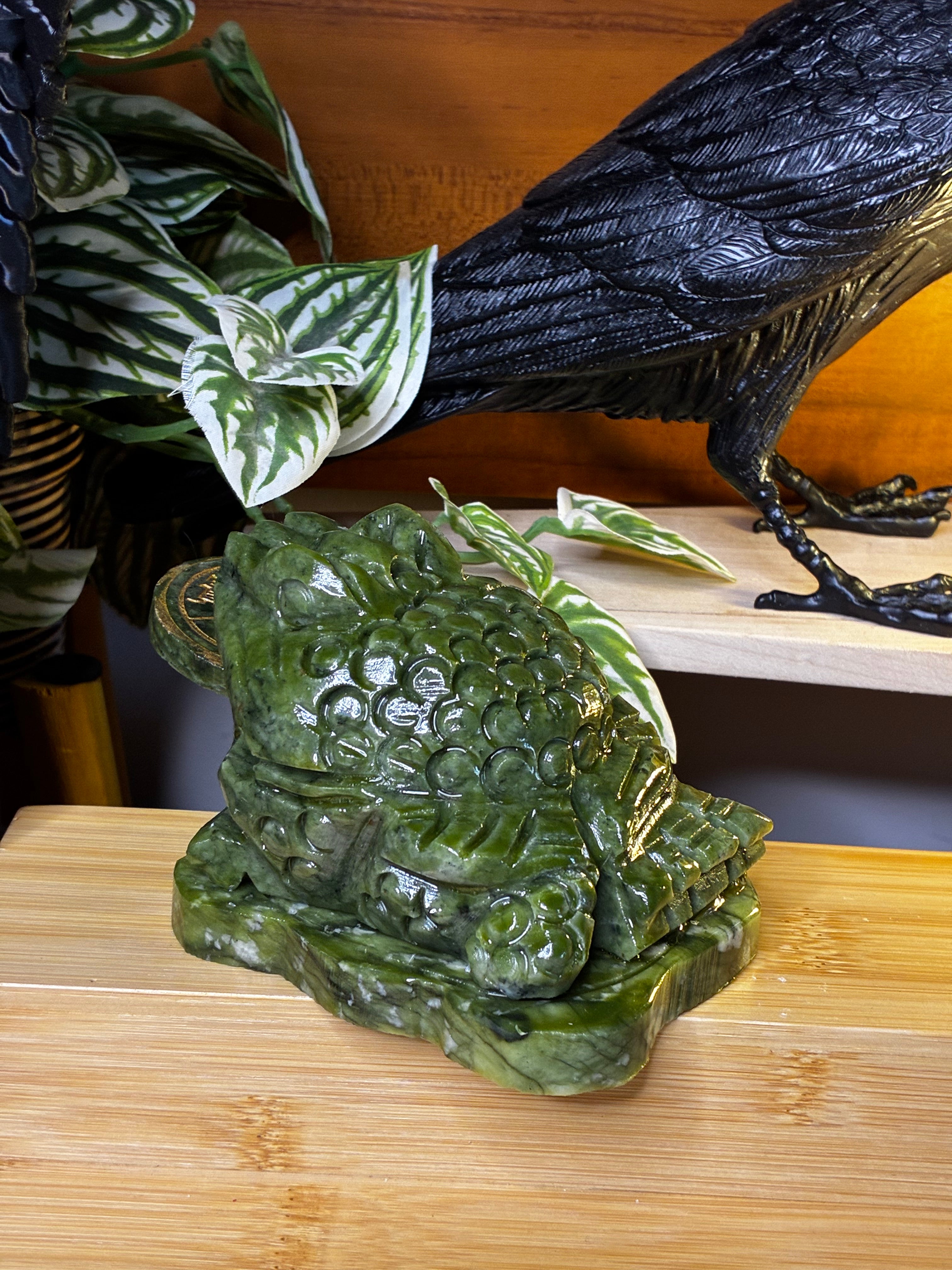 Green Jade Money Toad 2
