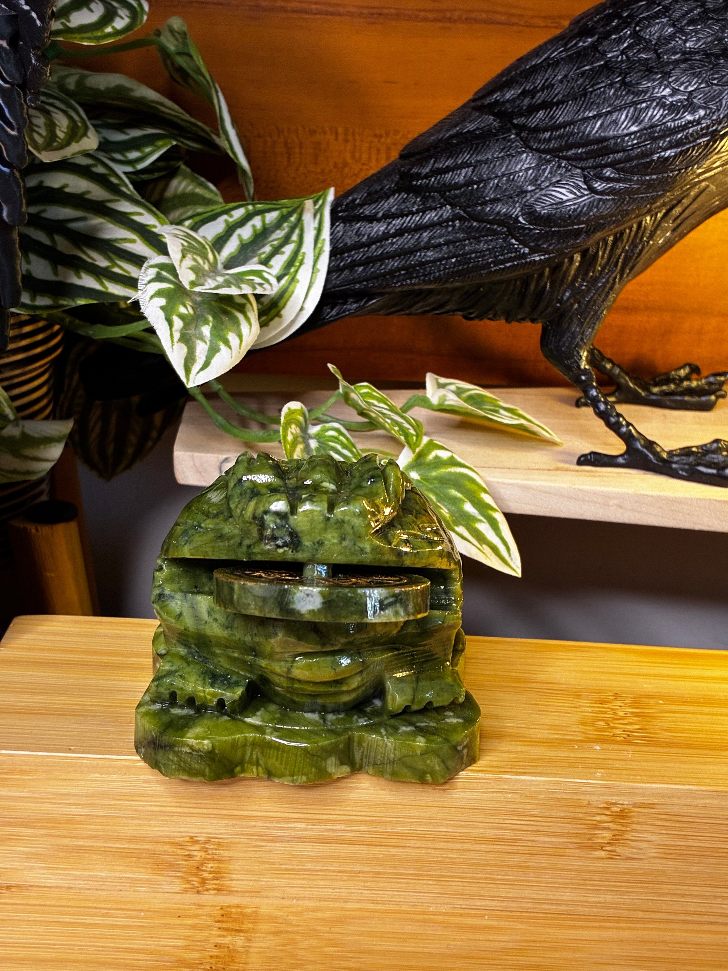 Green Jade Money Toad 3