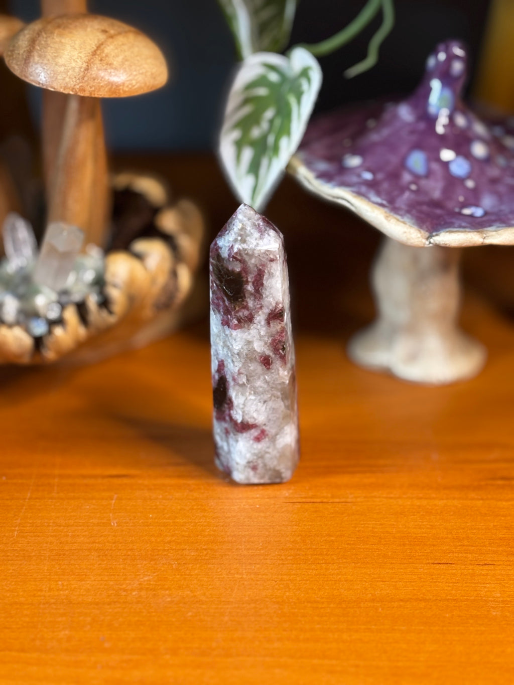 Pink Tourmaline Point