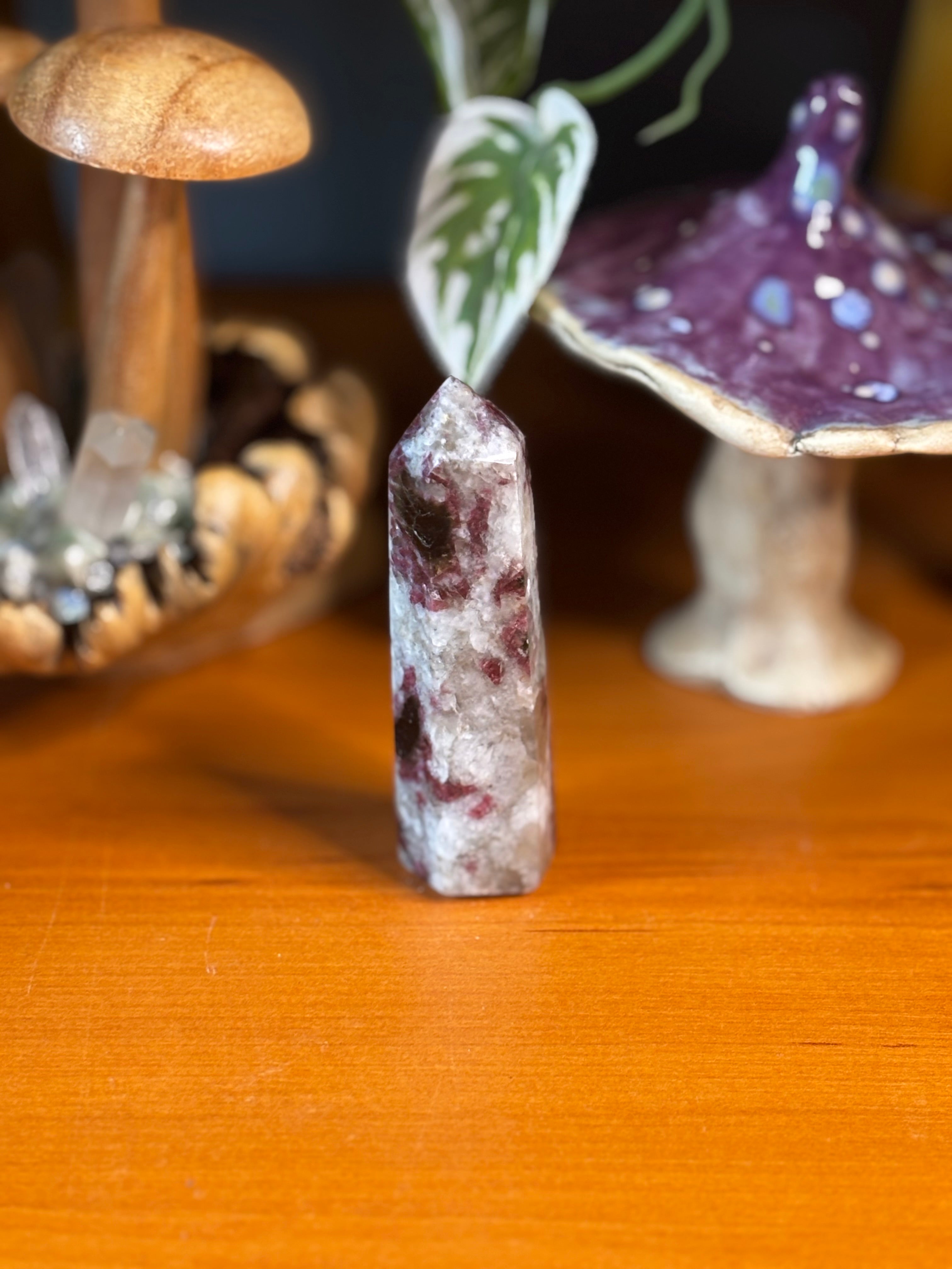 Pink Tourmaline Point