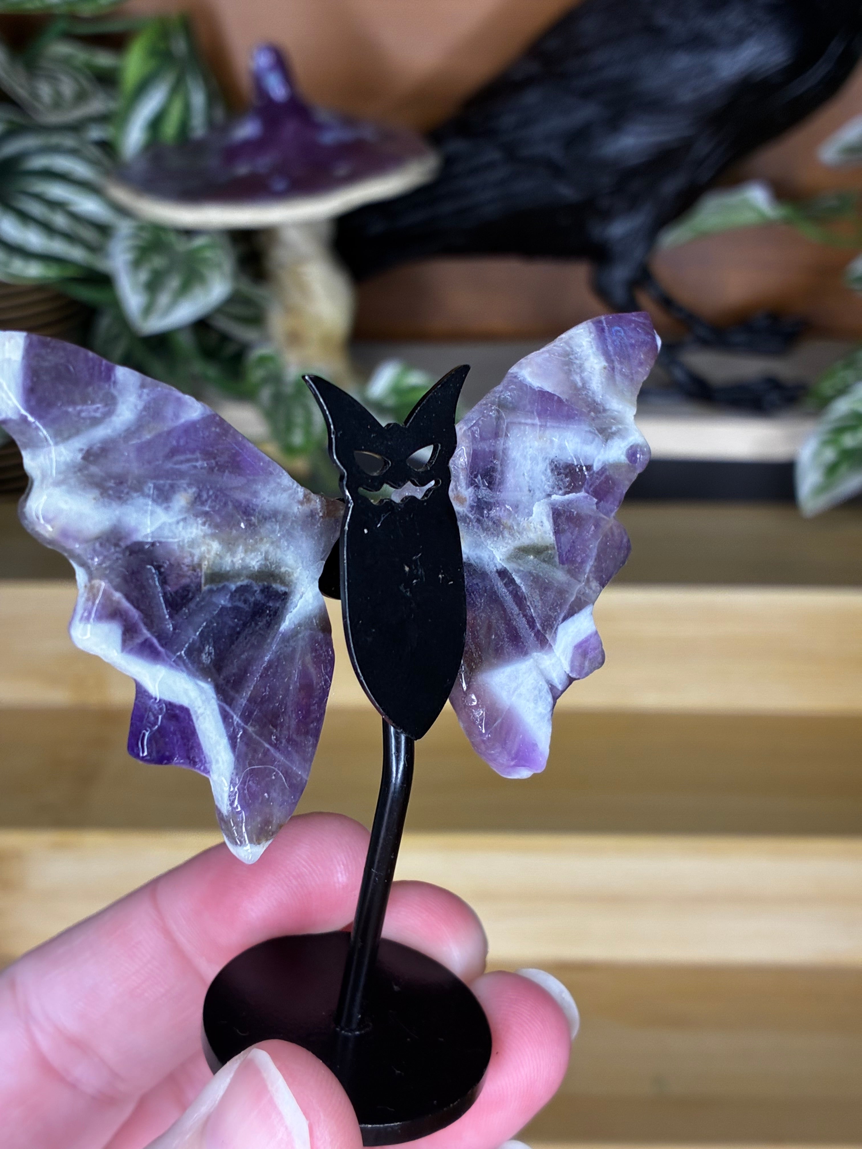 Dream Amethyst Bat Wings