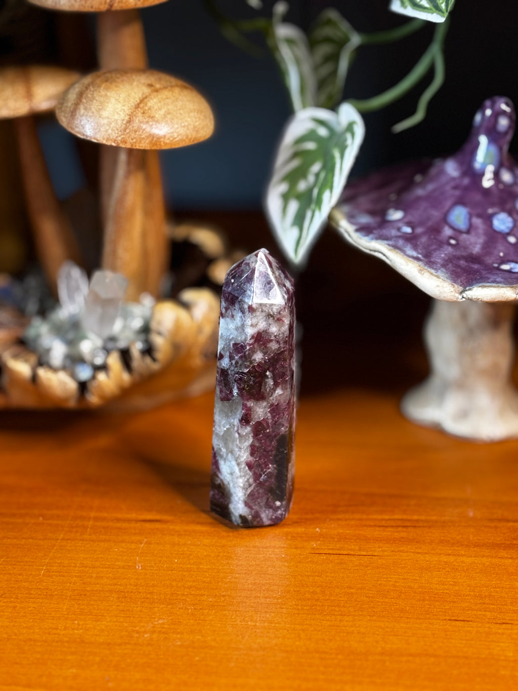 Pink Tourmaline Point