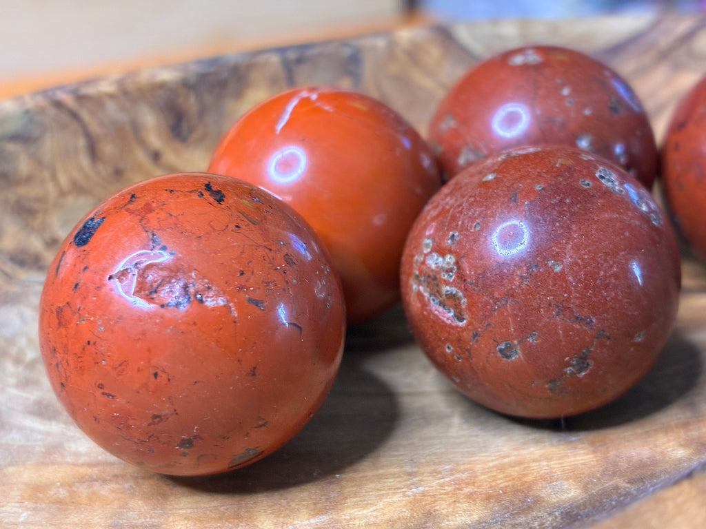 Red Jasper Mini Sphere