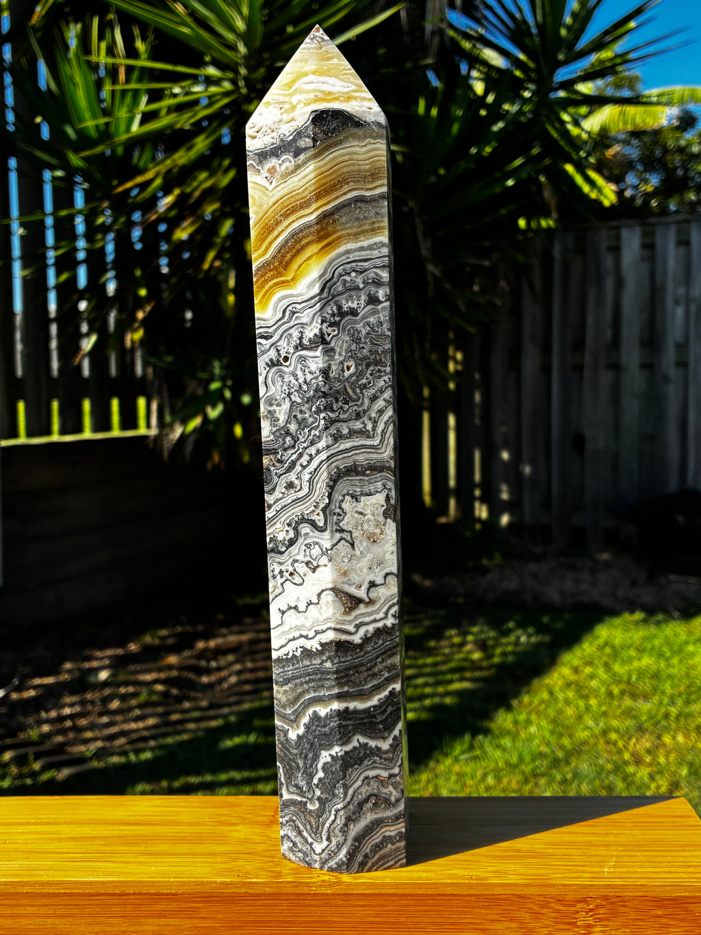 Dendritic Calcite Tower