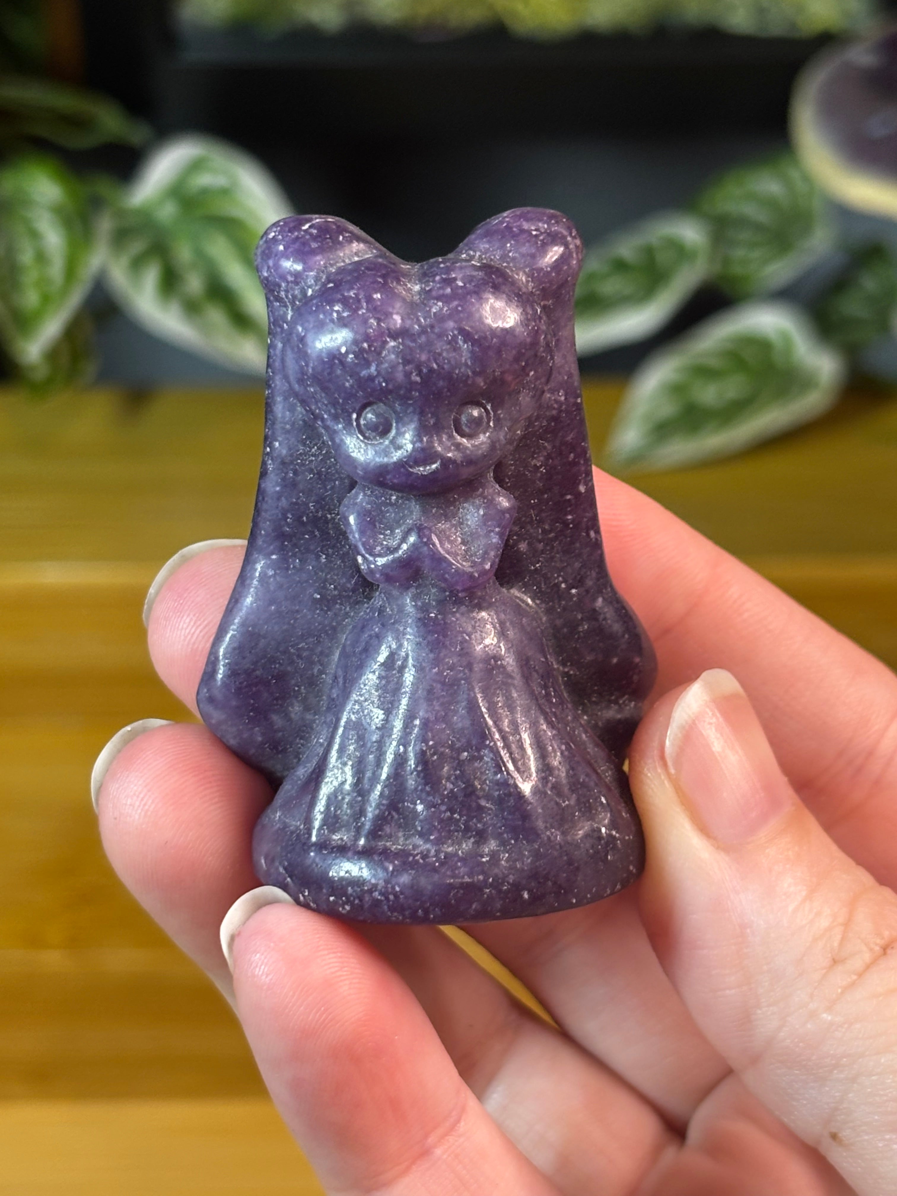 Lepidolite Sailor Moon & Luna