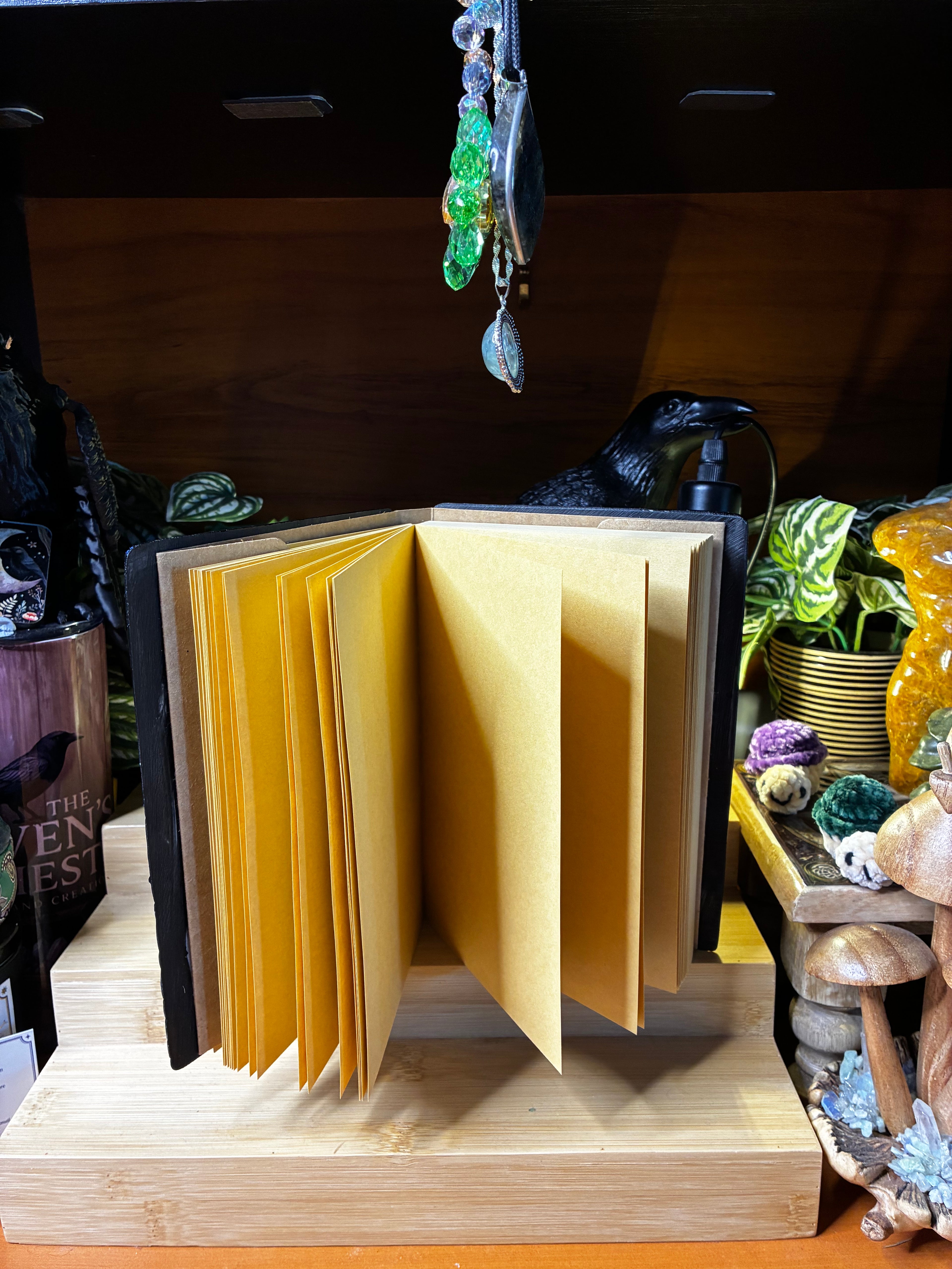 Sapphire Dragon Scale Hardcover Notebook