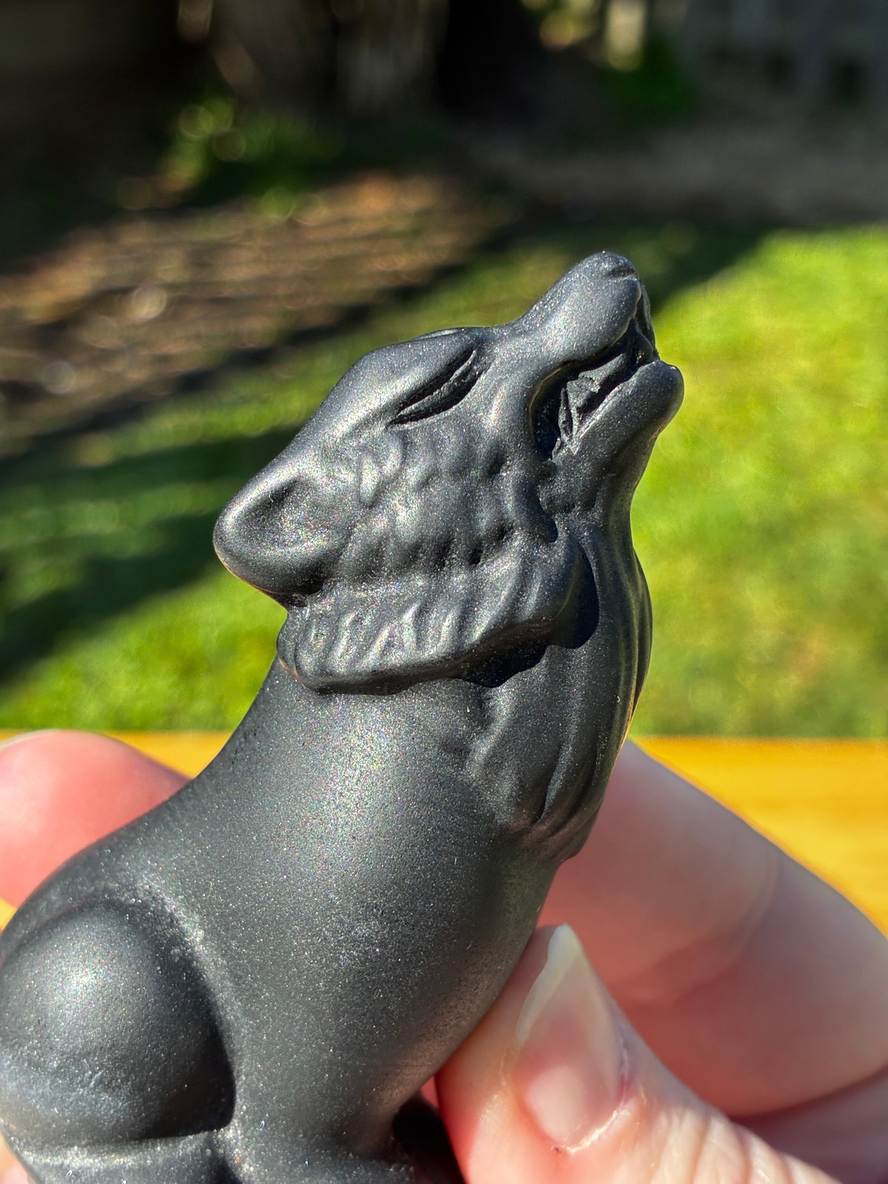 Black Obsidian Wolf