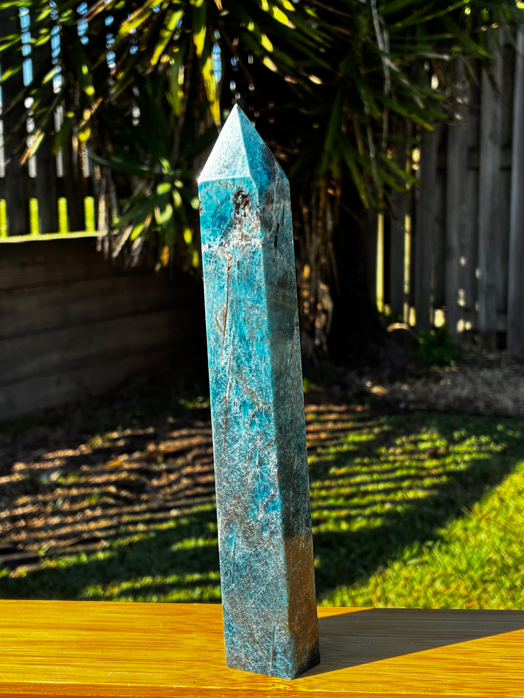 Blue Apatite Tower
