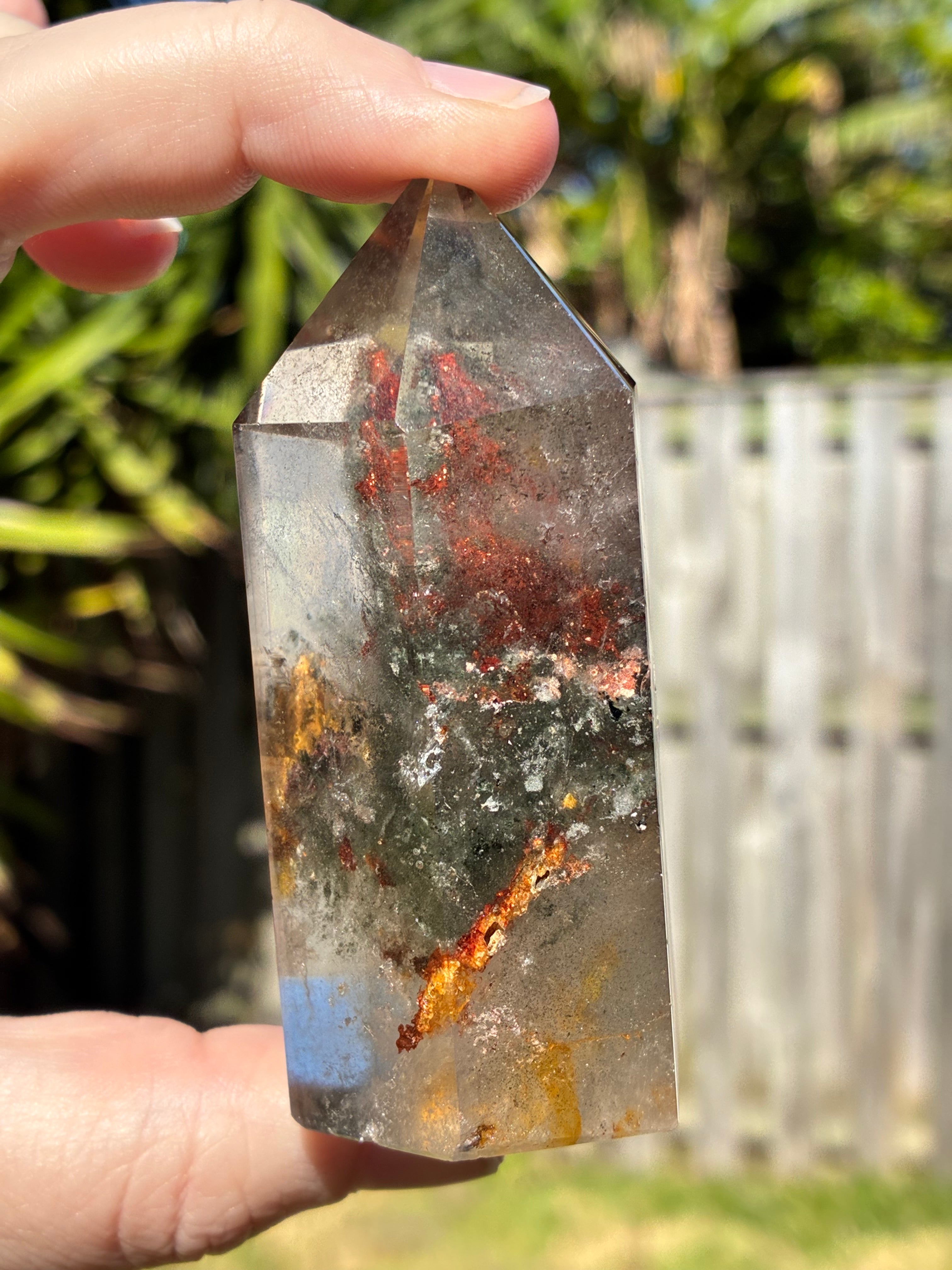 High Grade Scenic Garden Quartz (Lodolite)