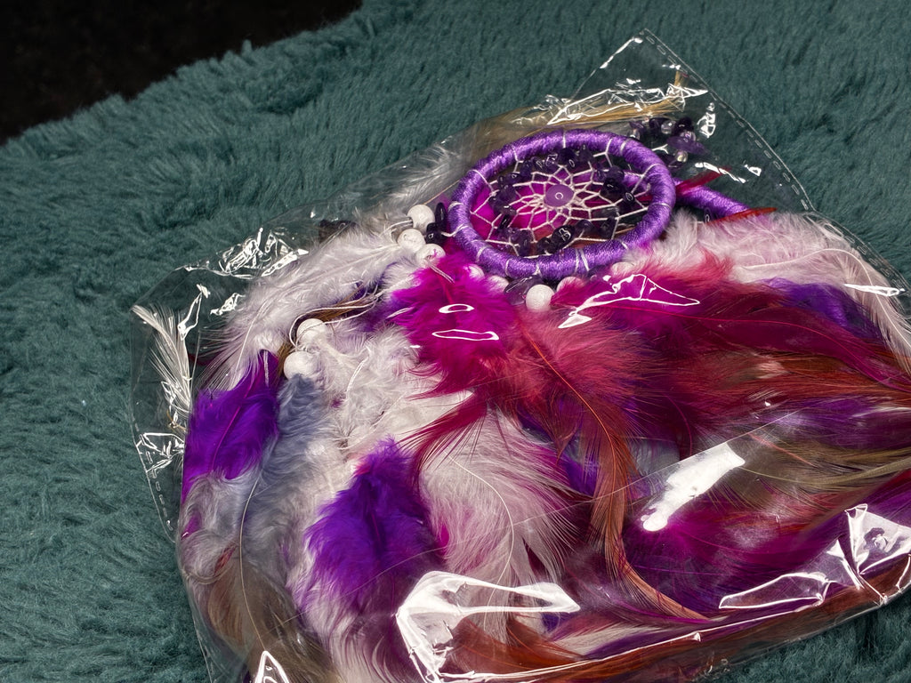 Amethyst Three Tier Dreamcatcher