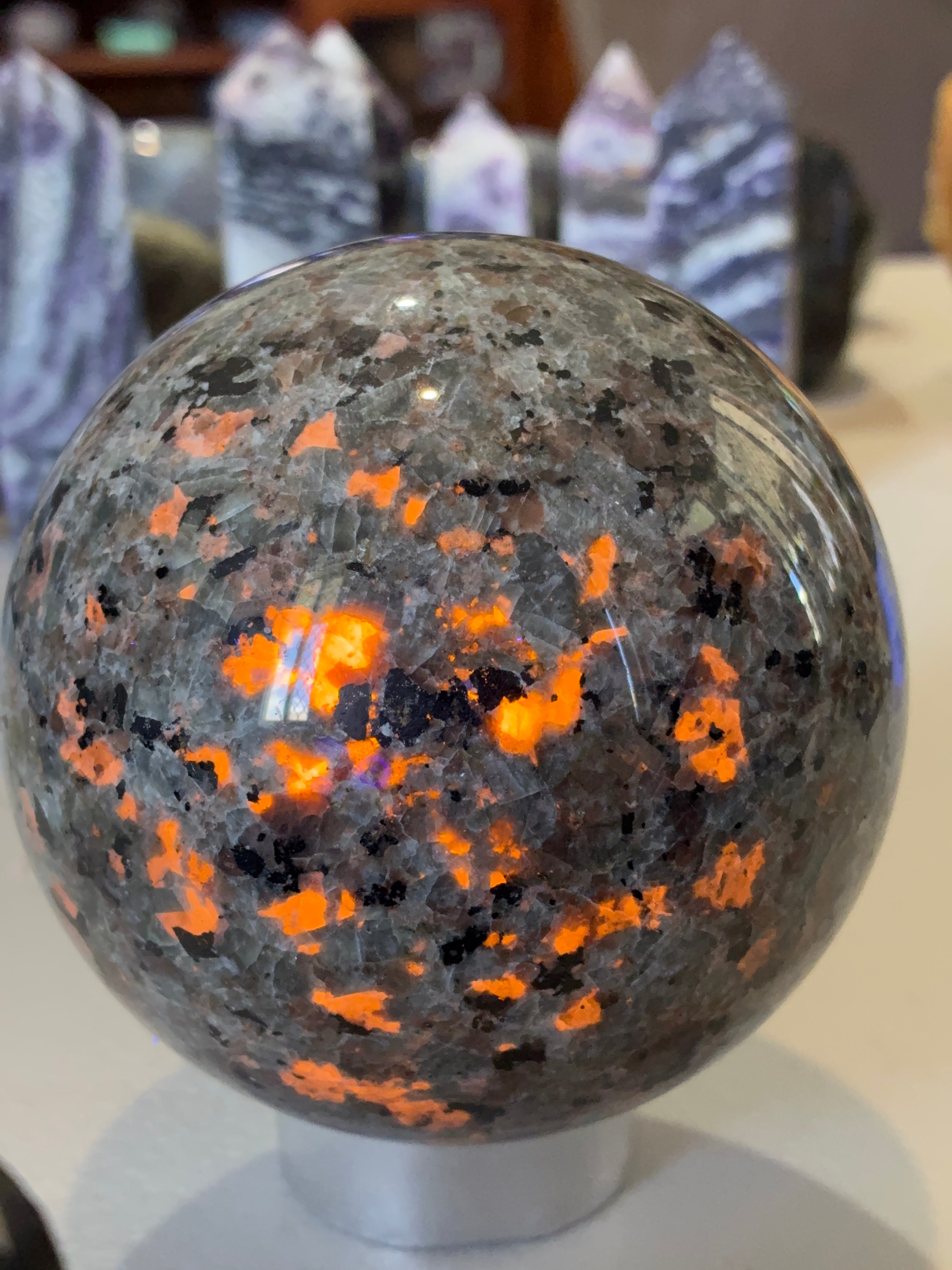 Yooperlite Sphere