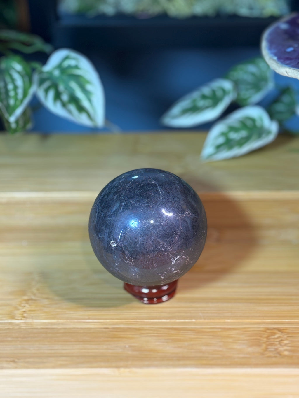 Hematite Sphere w/Inclusions 2