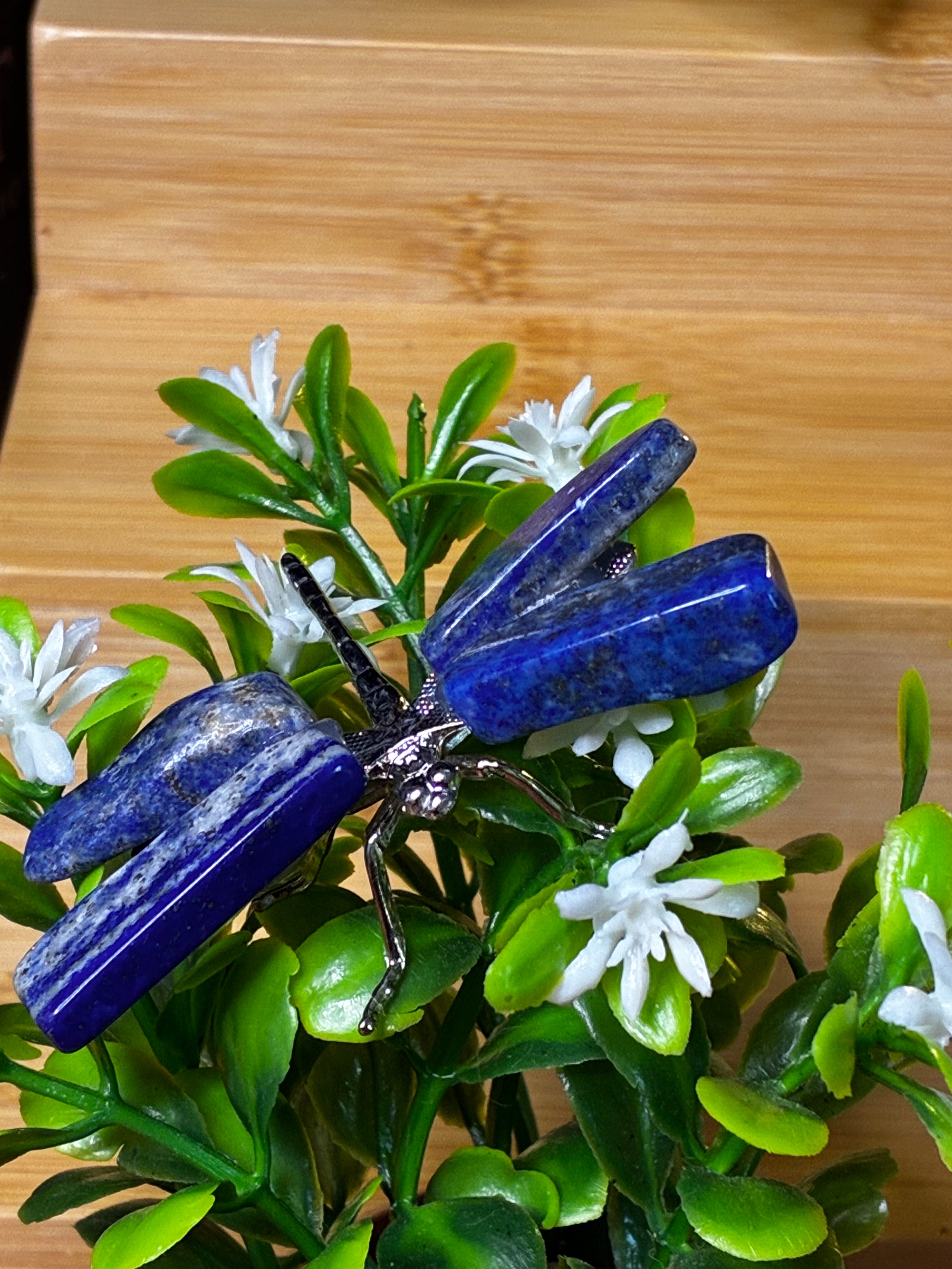 Lapis Lazuli Dragonfly