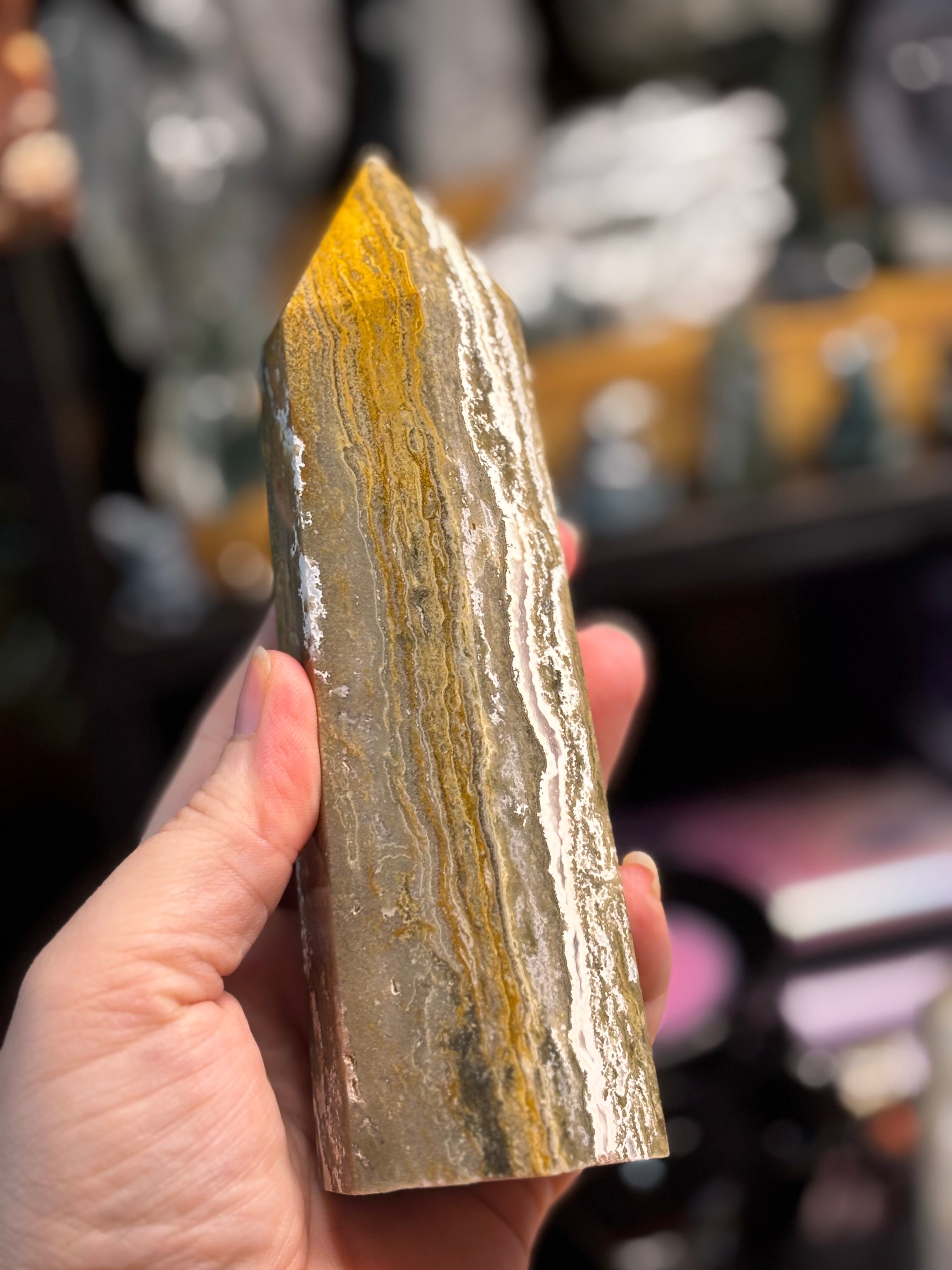 Exceptional Ocean Jasper Tower