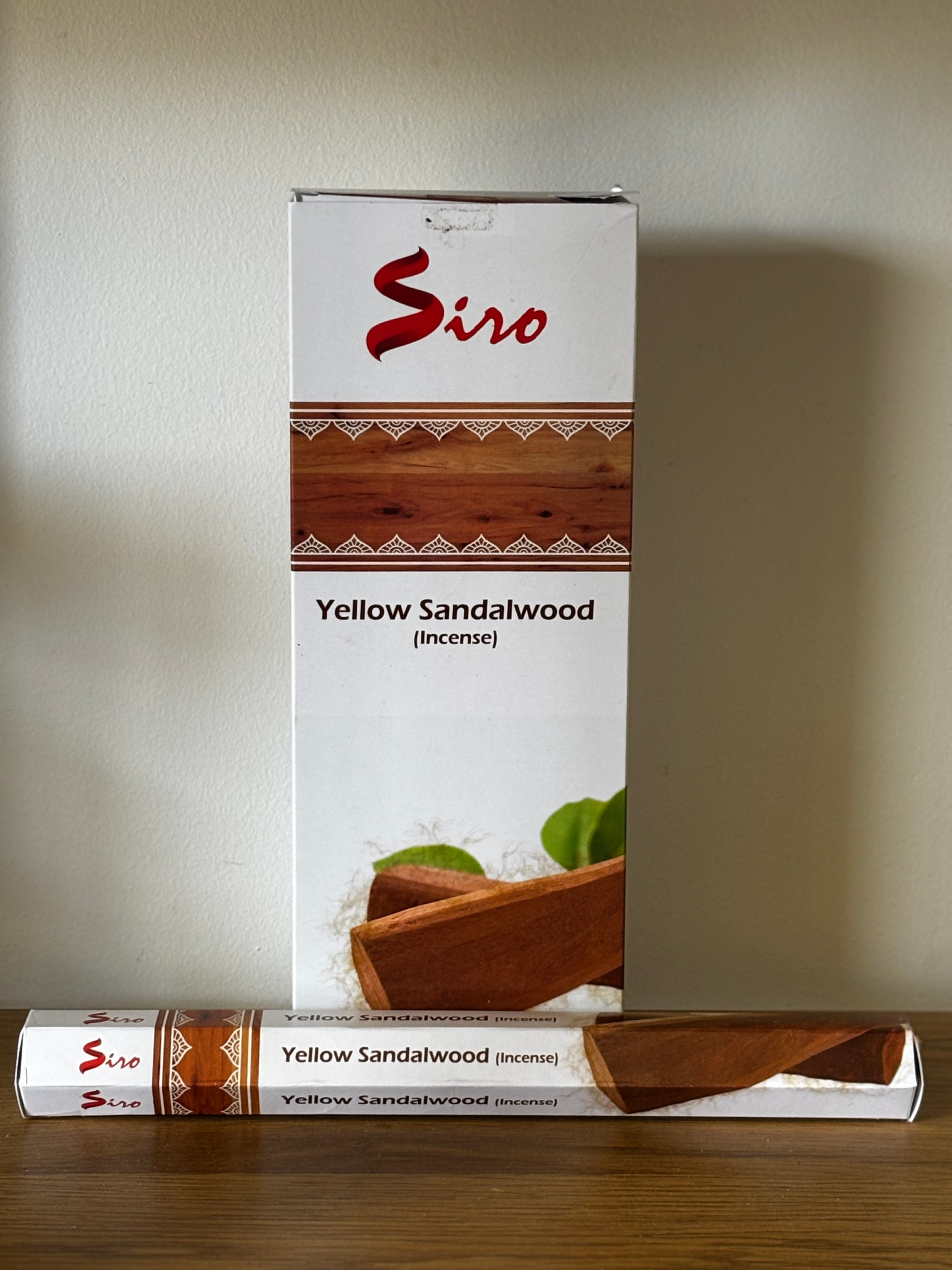Siro Yellow Sandalwood Incense
