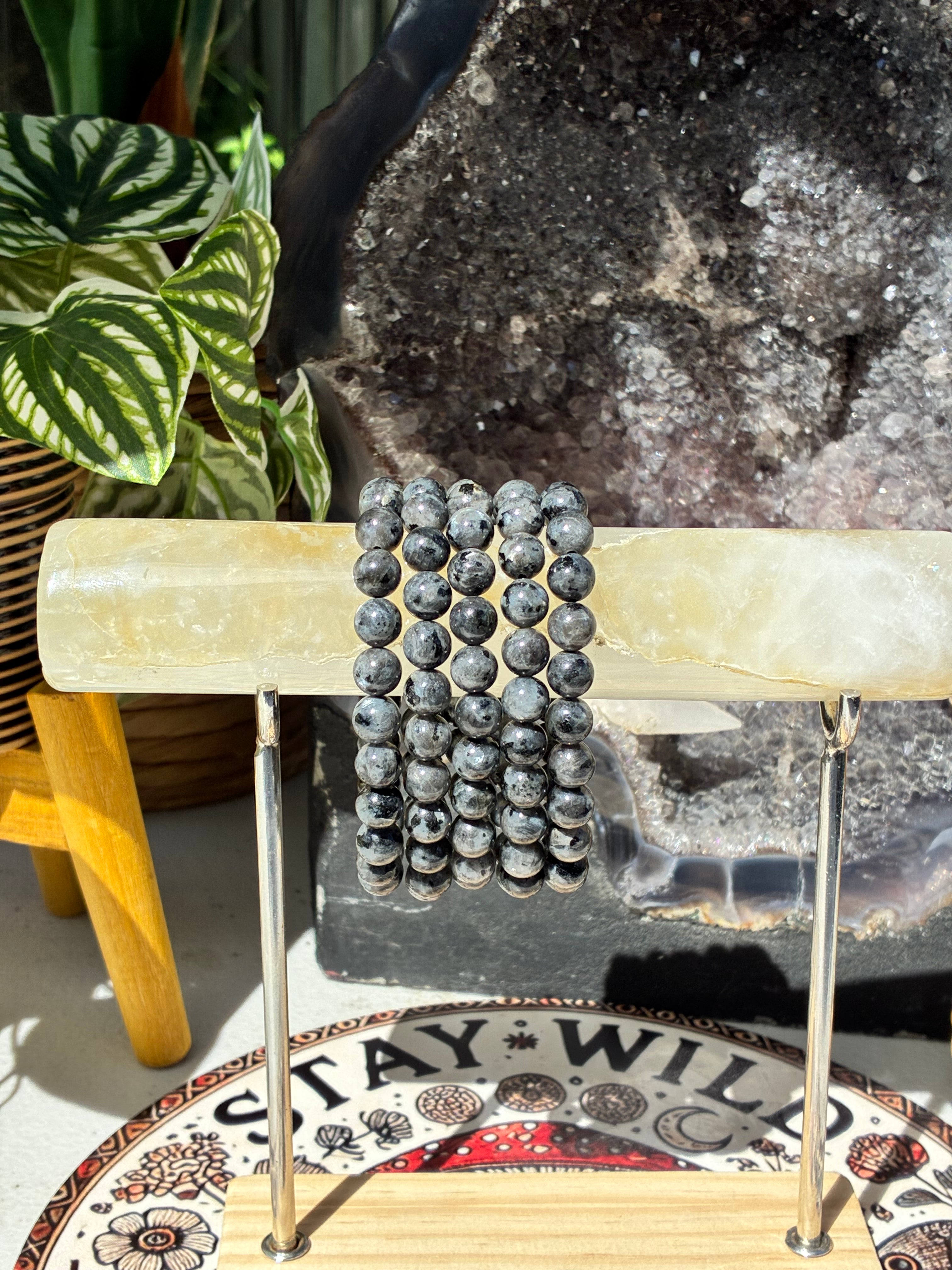 8mm Larvikite Bracelet