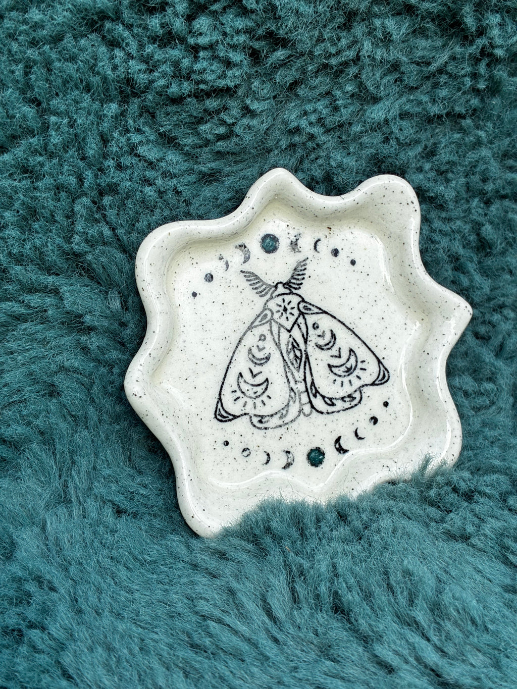 Lunar Moth Ring/Trinket Dish