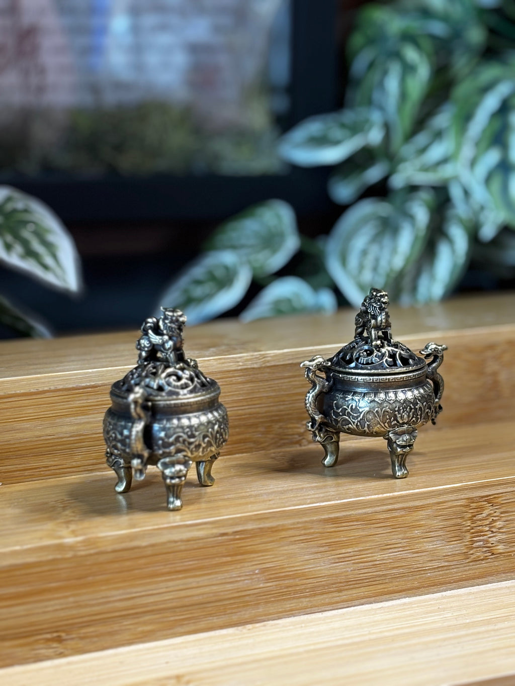 Foo Dog Incense & Trinket Holder