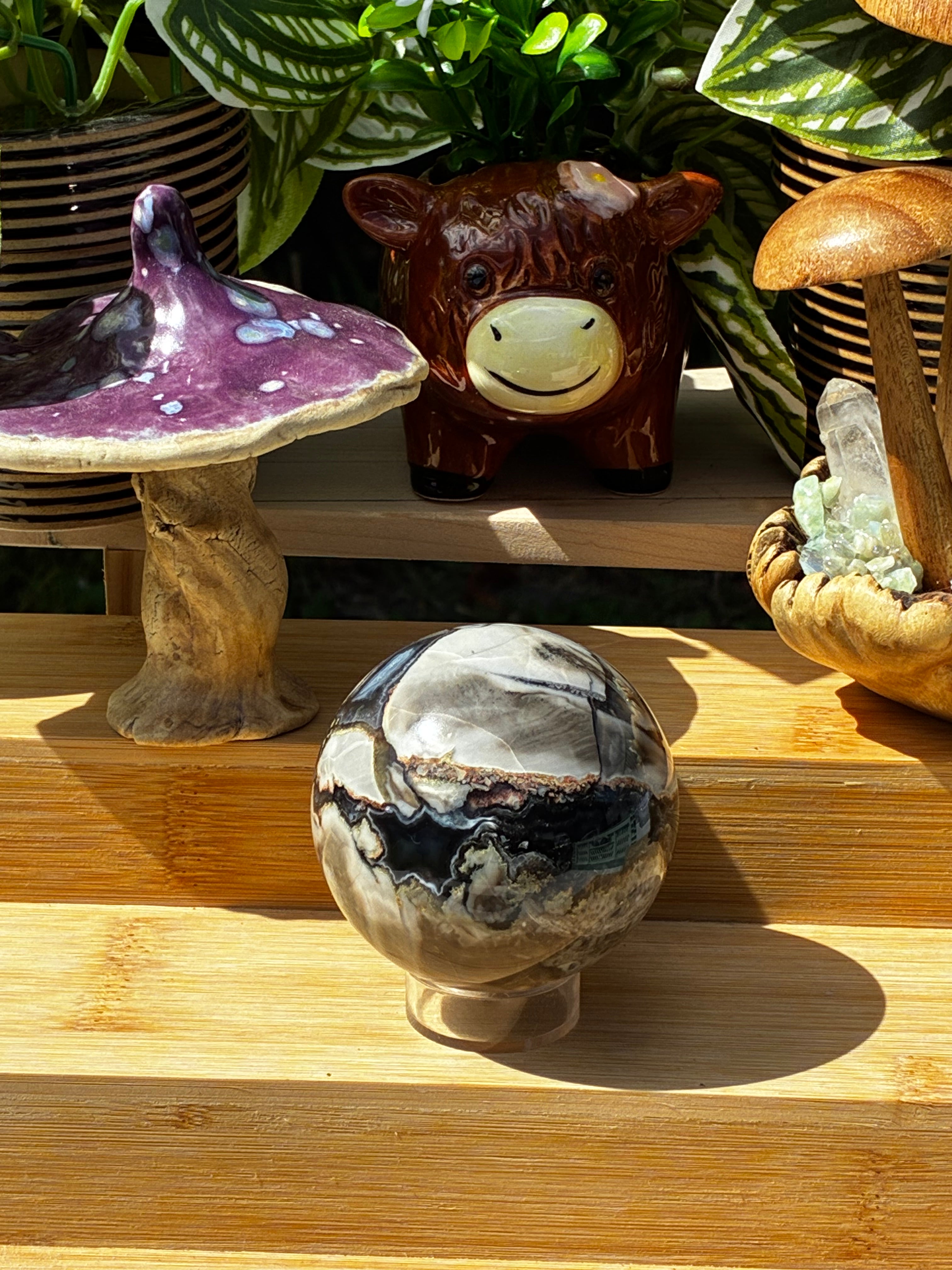 Volcano Agate Sphere 10