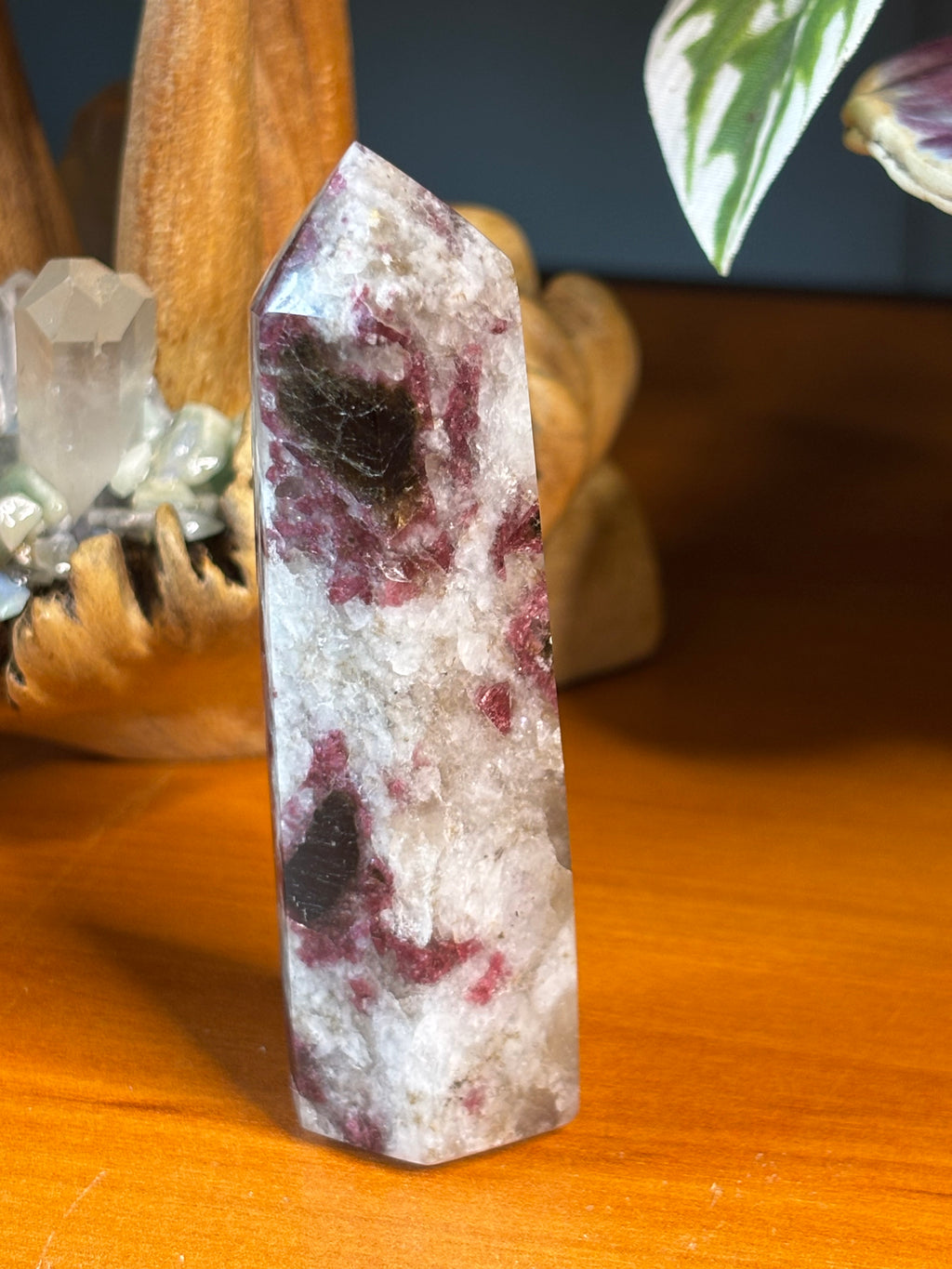 Pink Tourmaline Point