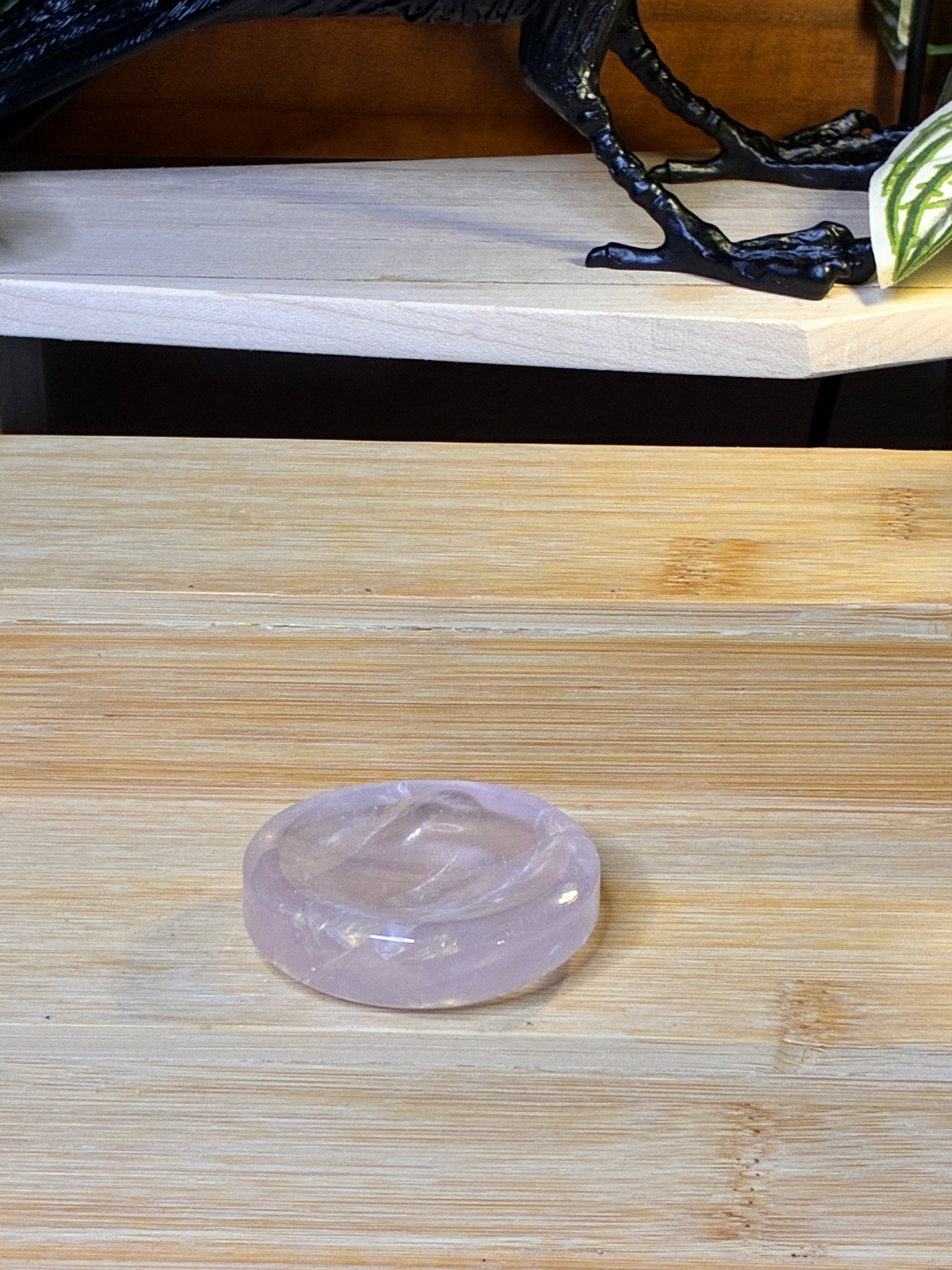 Rose Quartz Trinket Dish