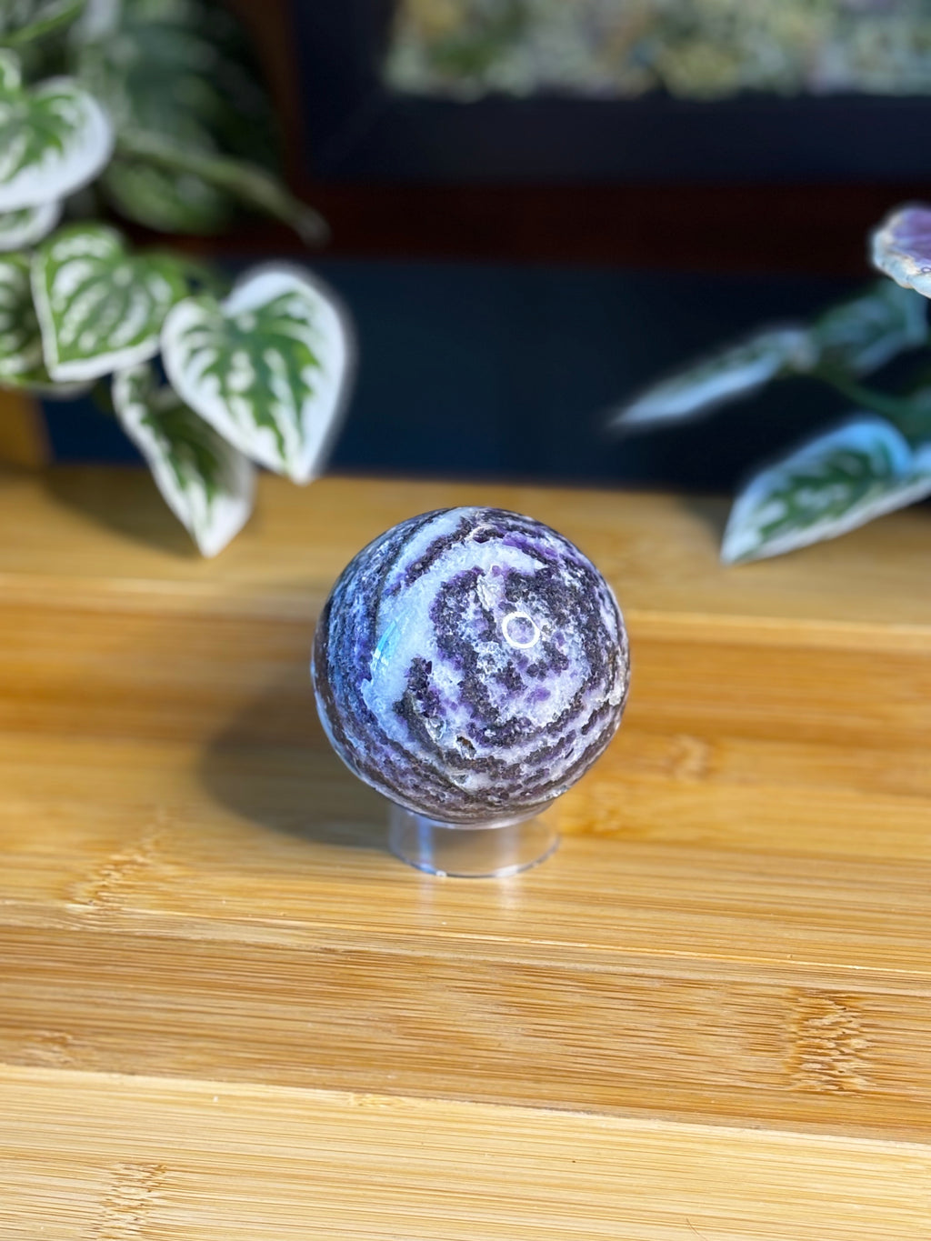 Purple Zebra Jasper Sphere 2