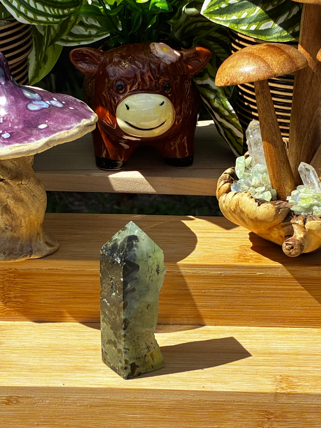 Prehnite (Half Raw) Point