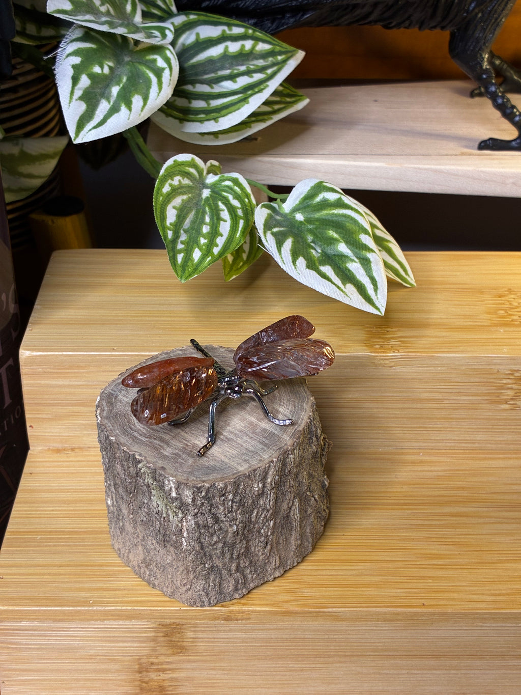 Copper Rutile Dragonfly