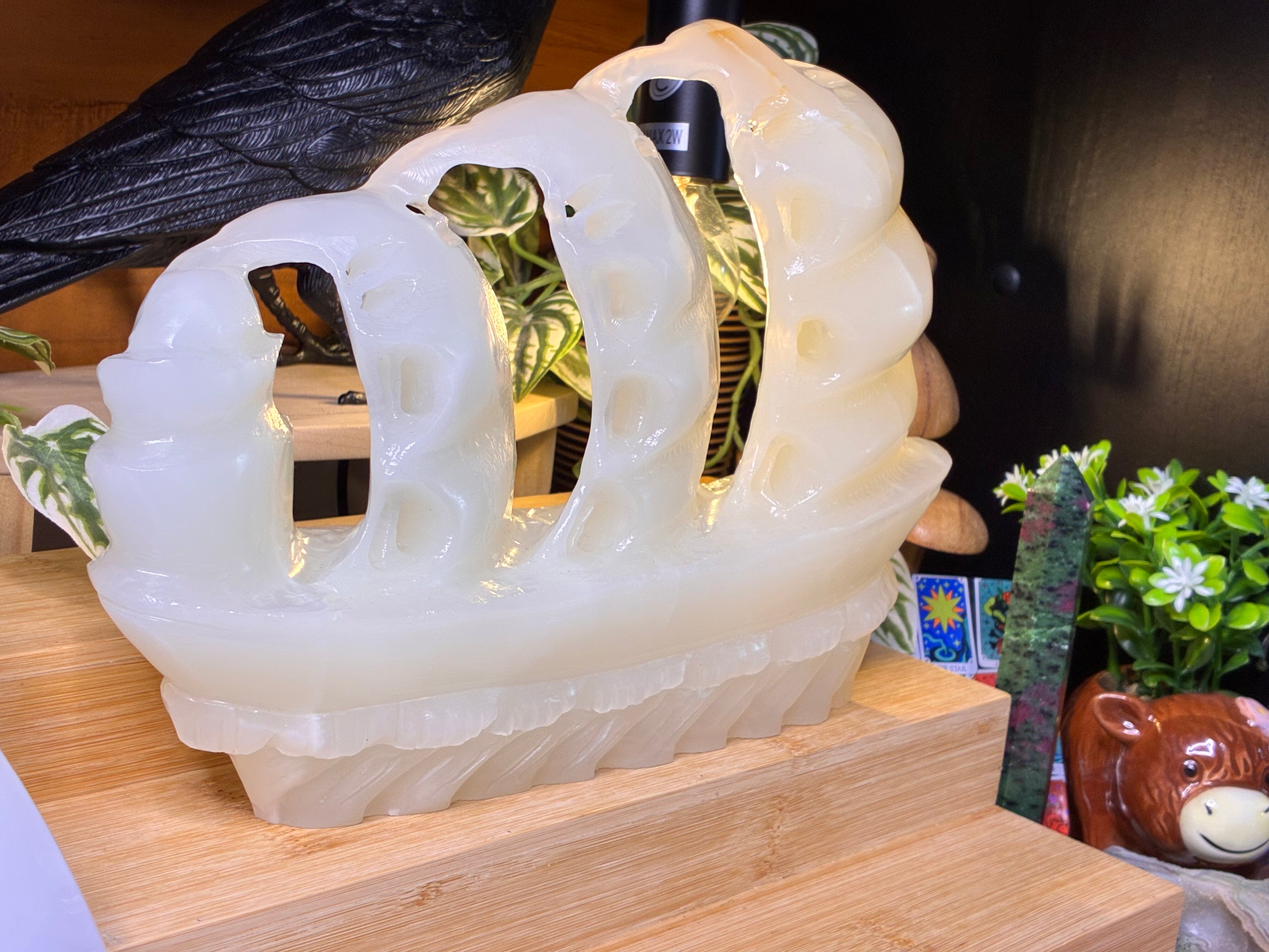 Afghan Jade Ship Carving
