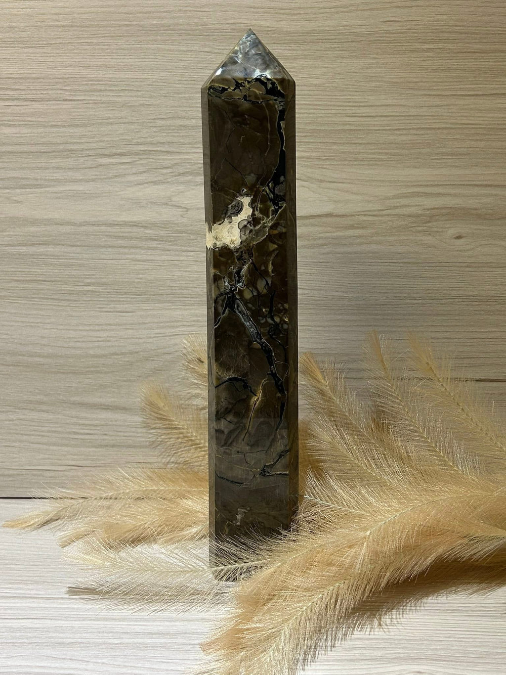 Volcano Agate Tower - Statement Piece