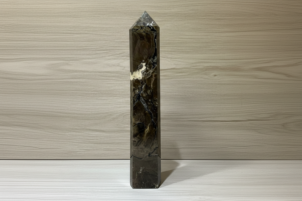 Volcano Agate Tower - Statement Piece