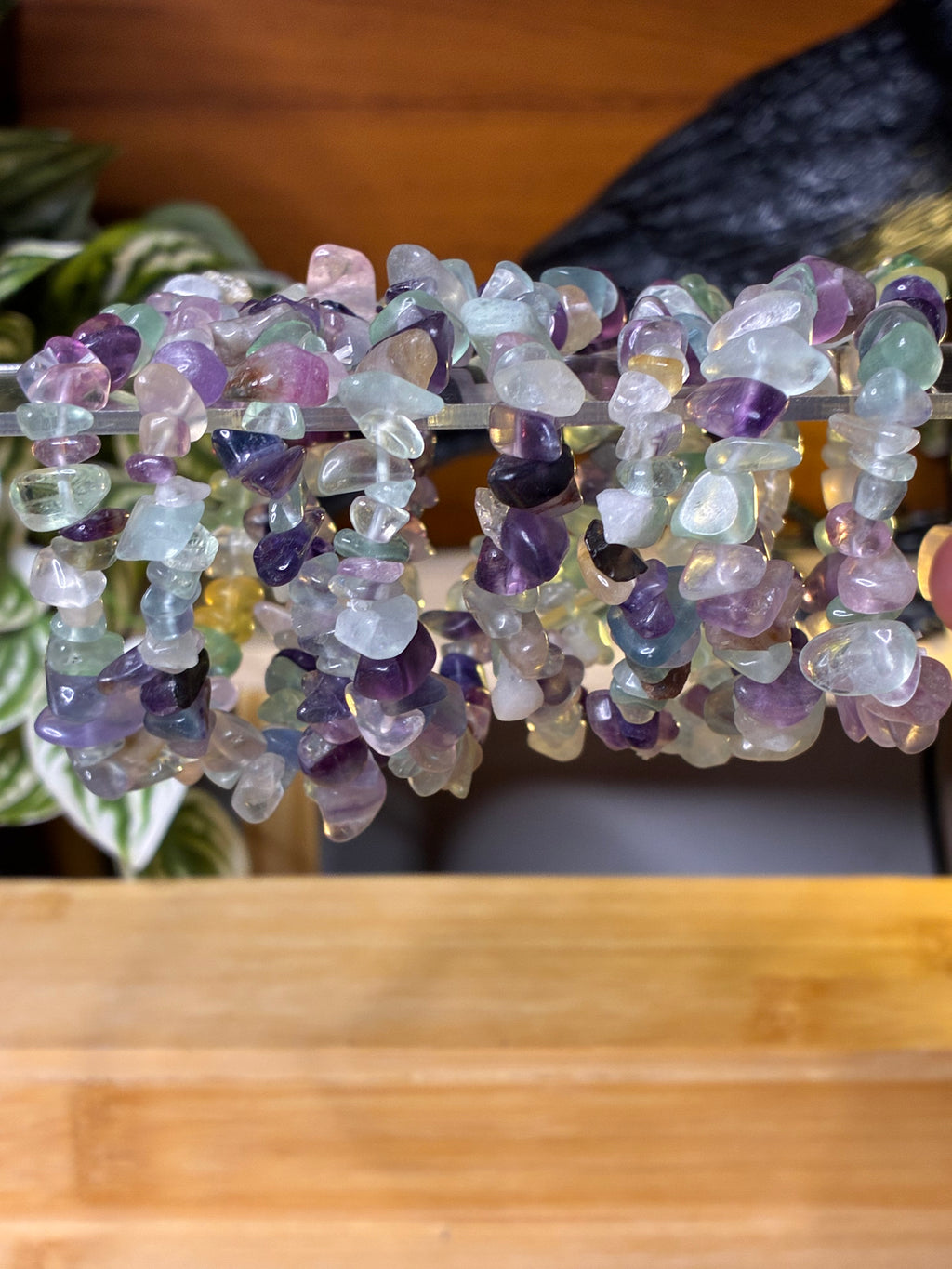 Fluorite Chip Bracelets