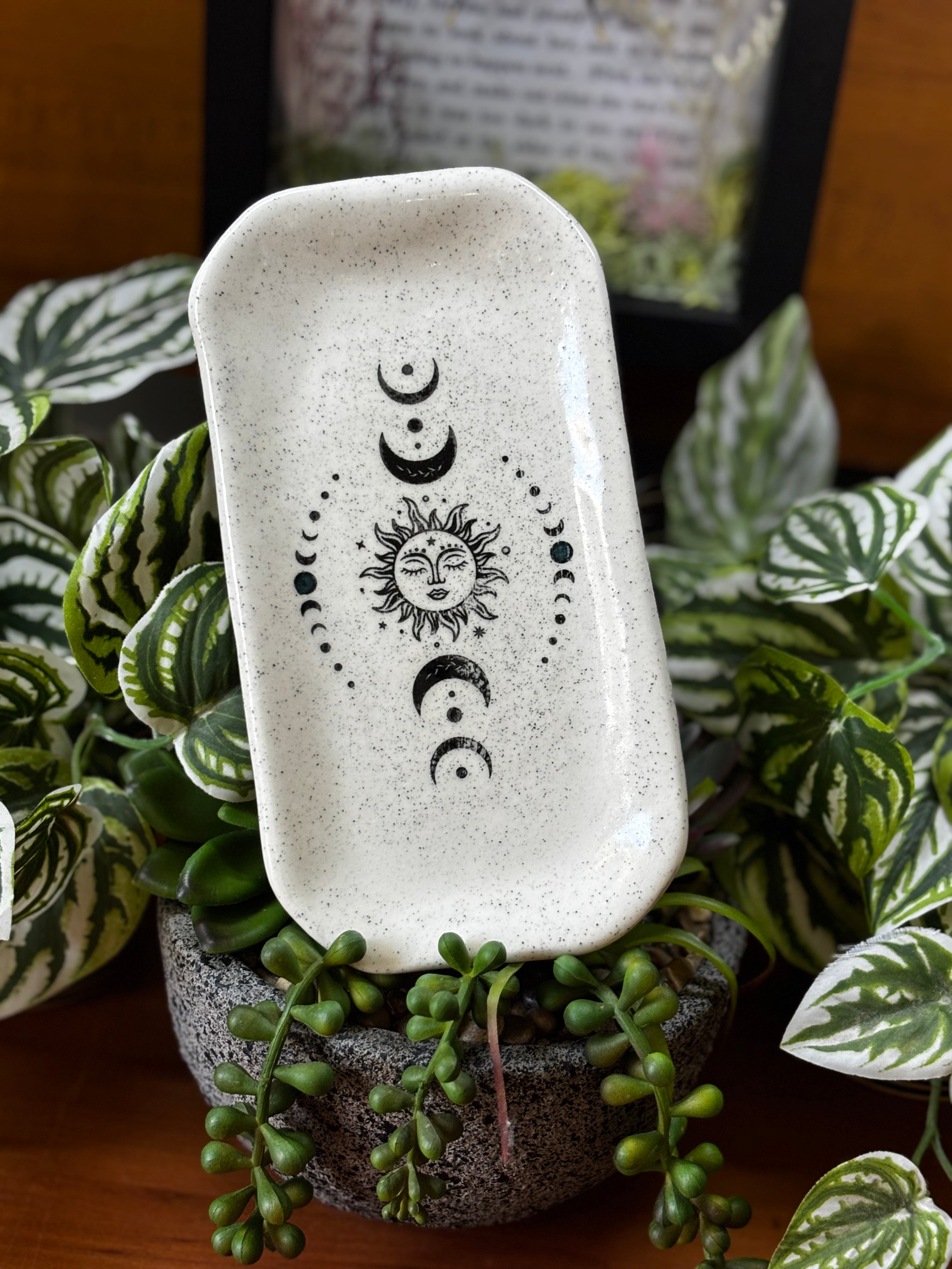 Sun + Moon Trinket Plate