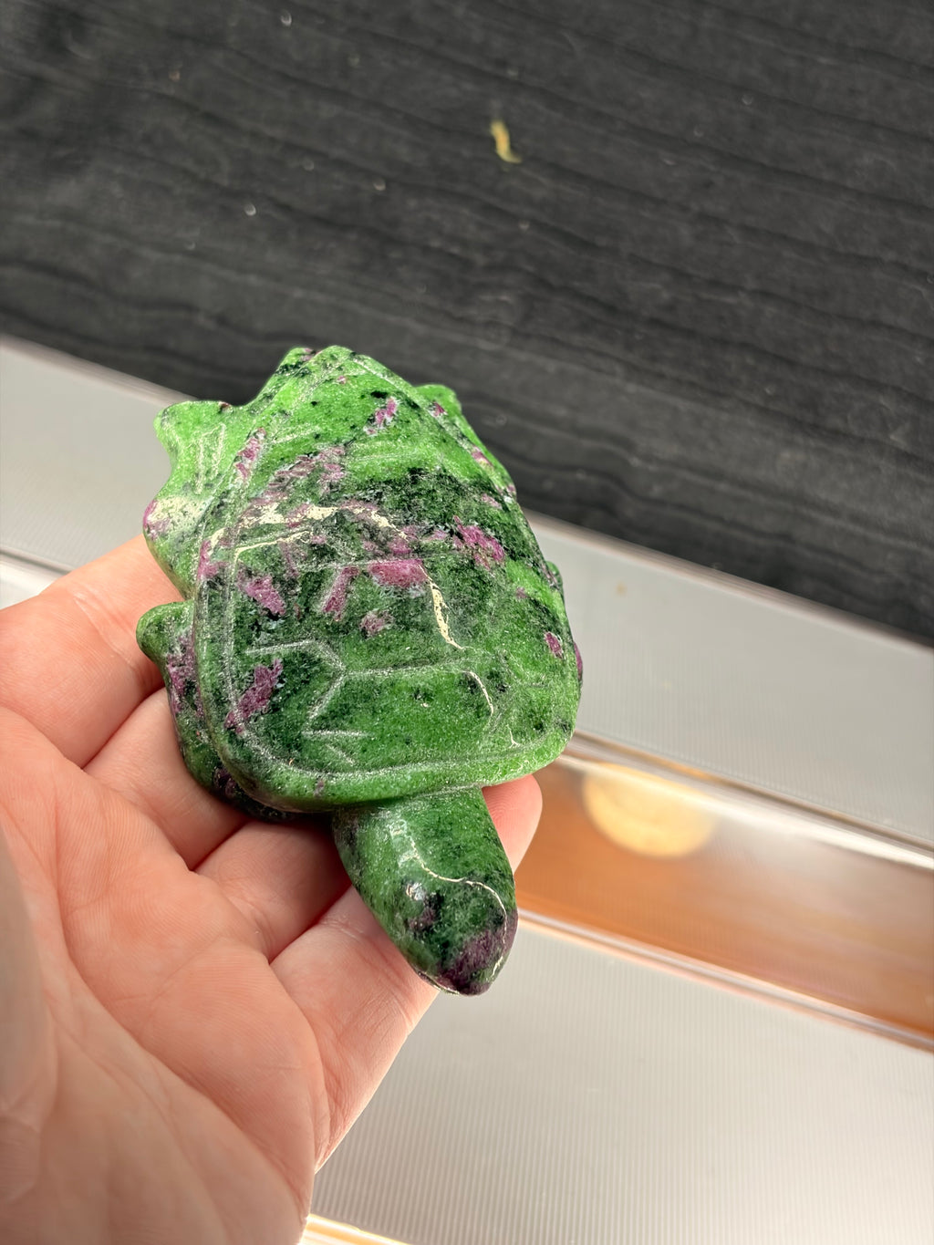 Ruby Zoisite Turtle