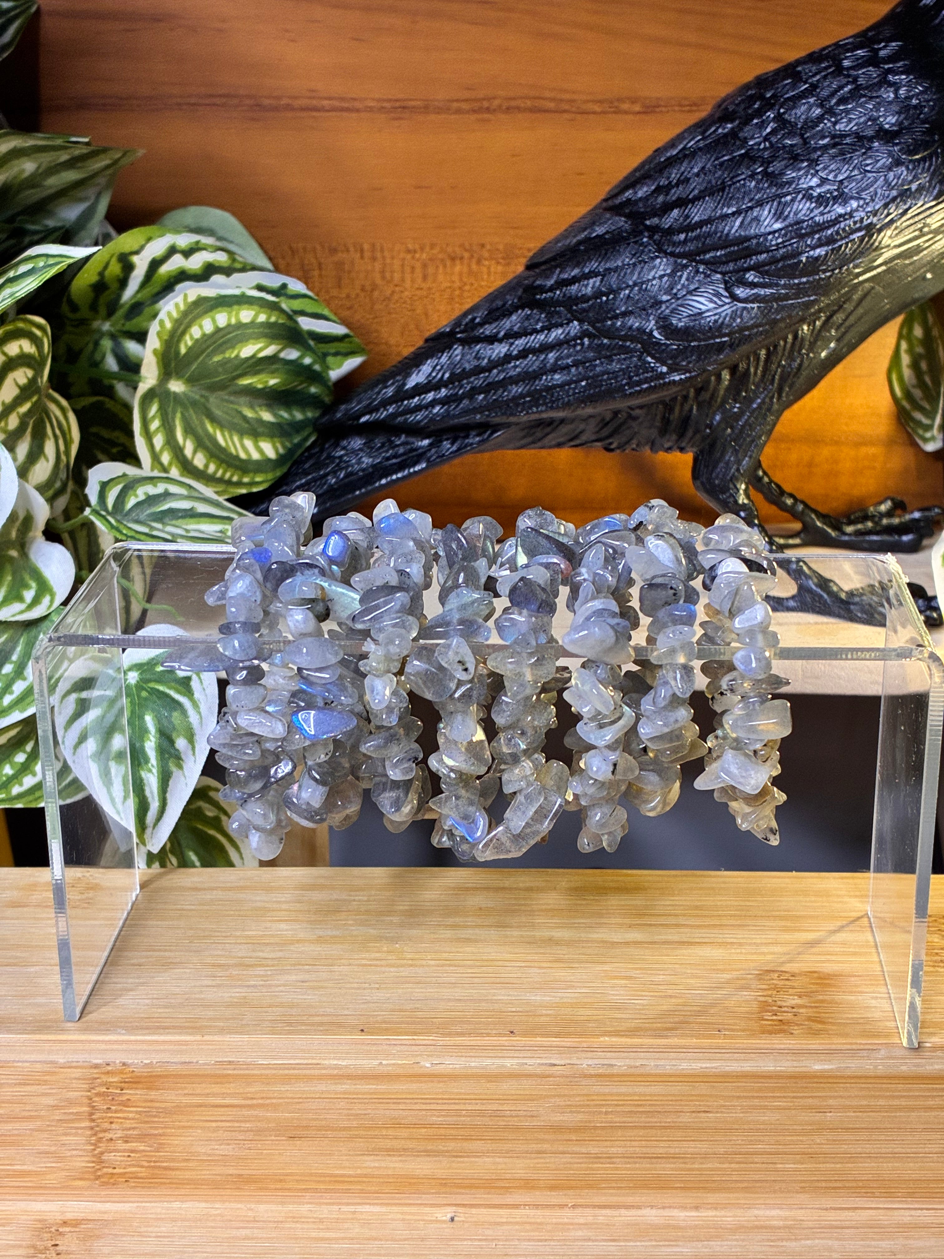 Labradorite Chip Bracelets