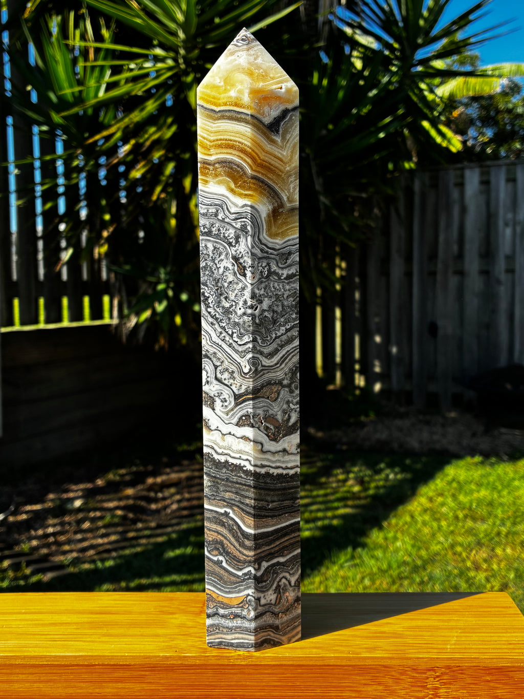 Dendritic Calcite Tower