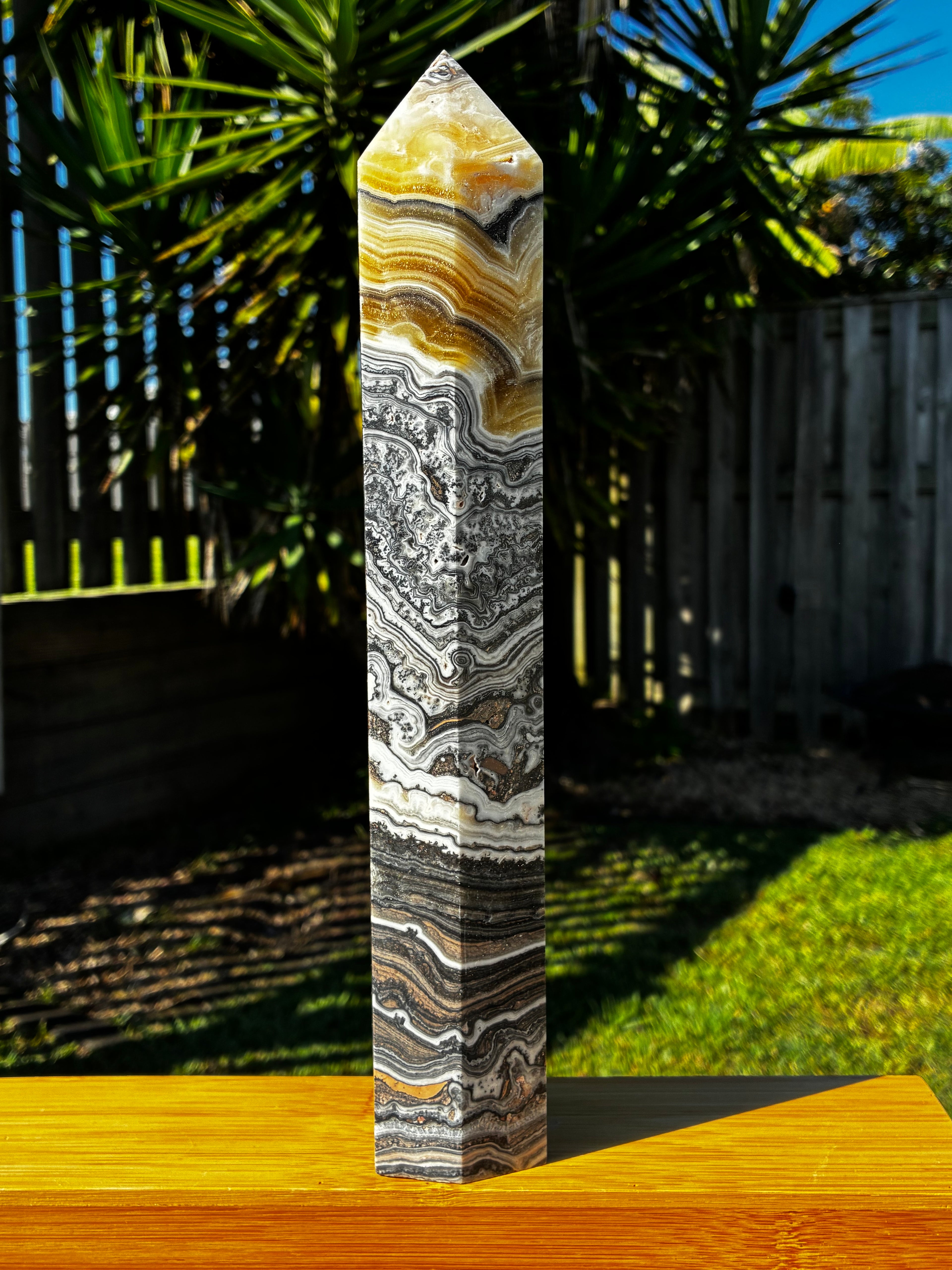 Dendritic Calcite Tower