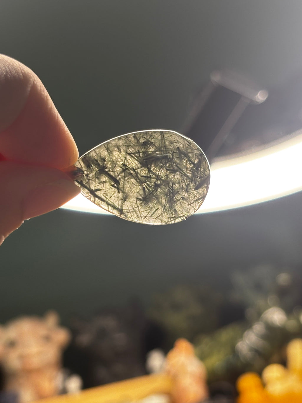Green Rutile Pendant