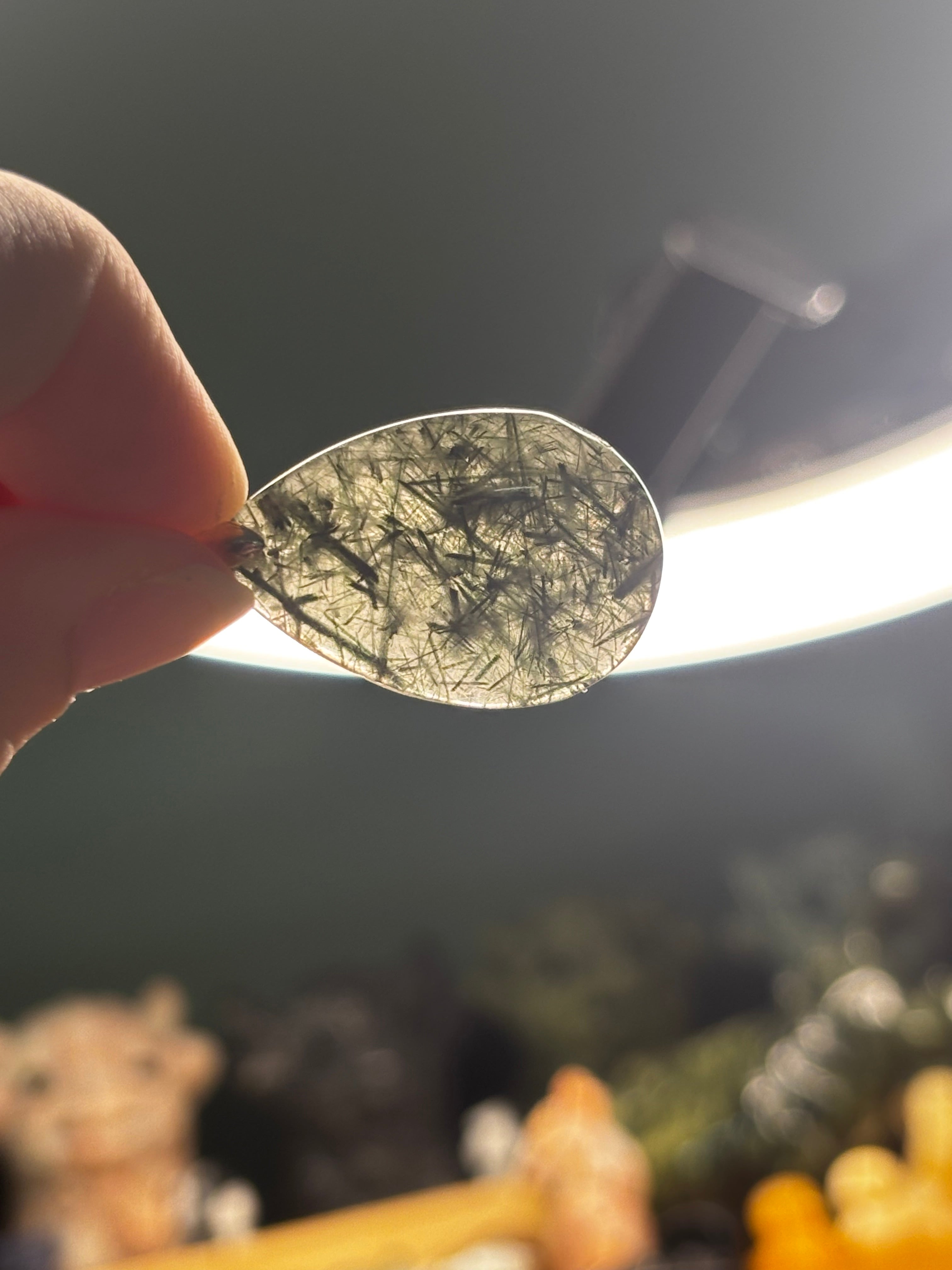Green Rutile Pendant
