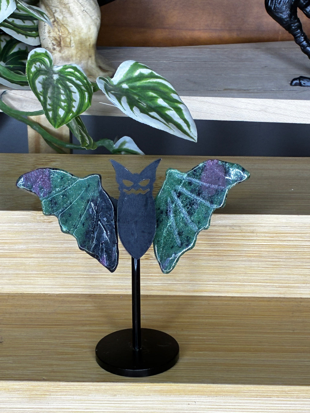 Ruby Zoisite Bat Wings
