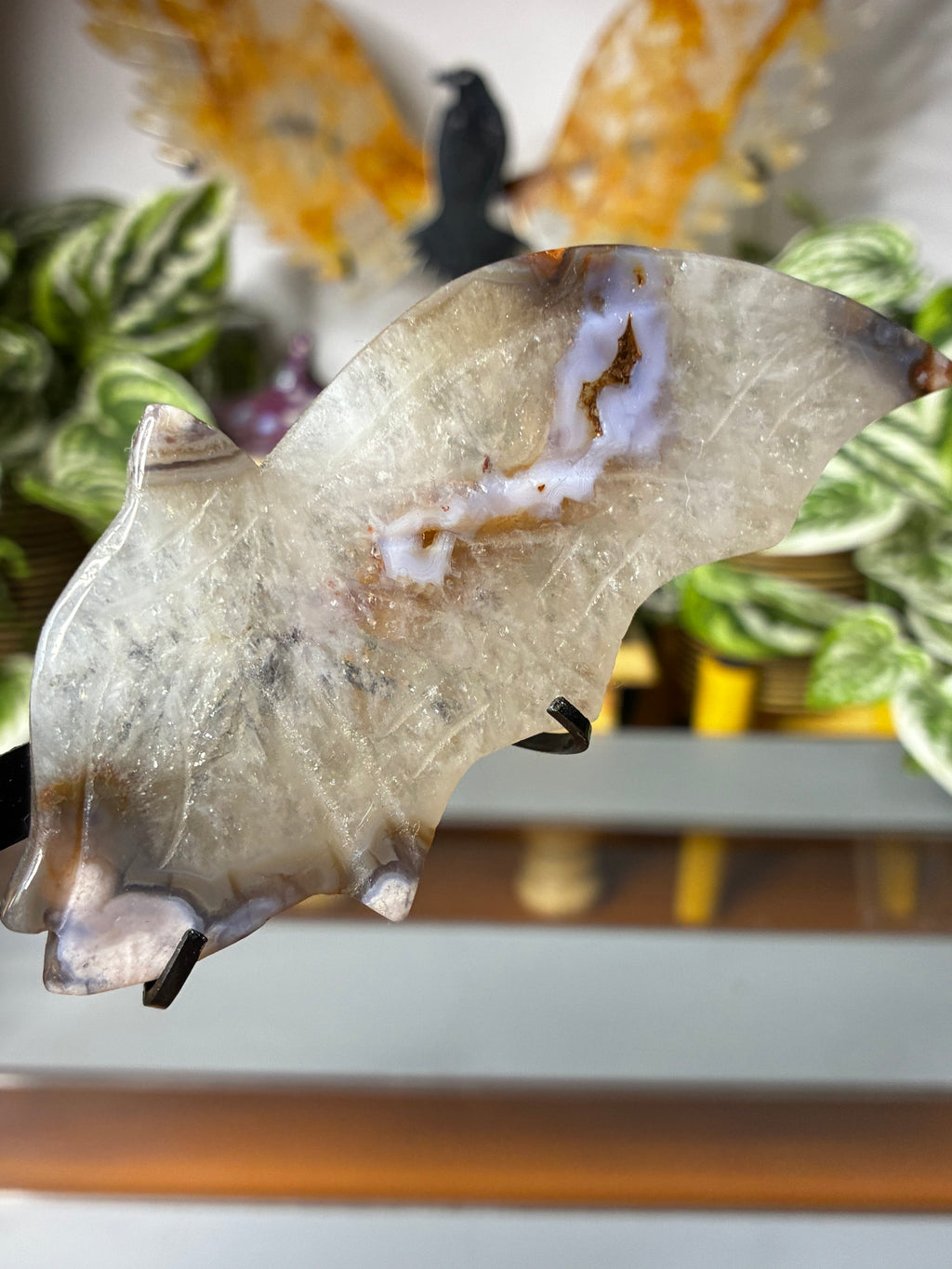 Volcano Agate Bat Wings