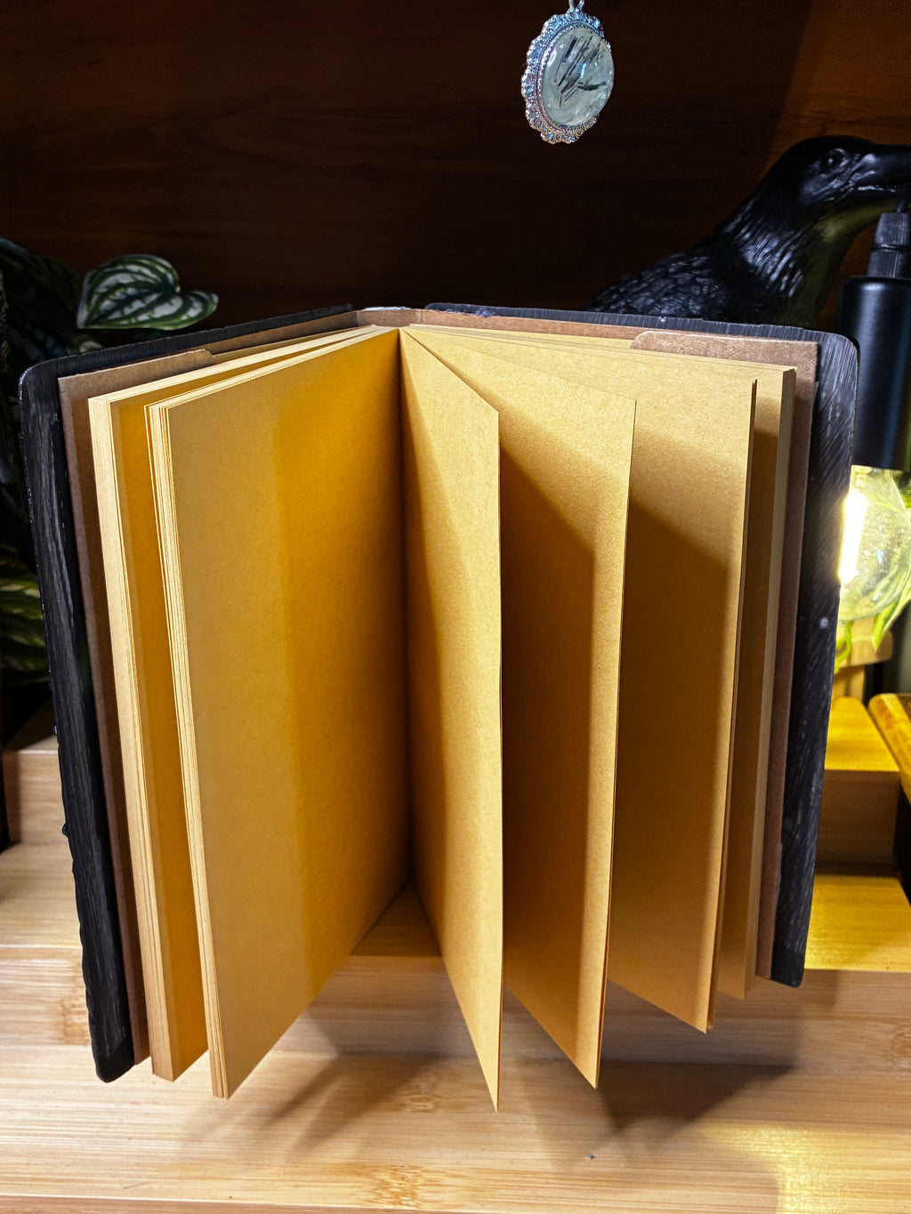🐉 Obsidian Dragon Scale Hardcover Notebook
