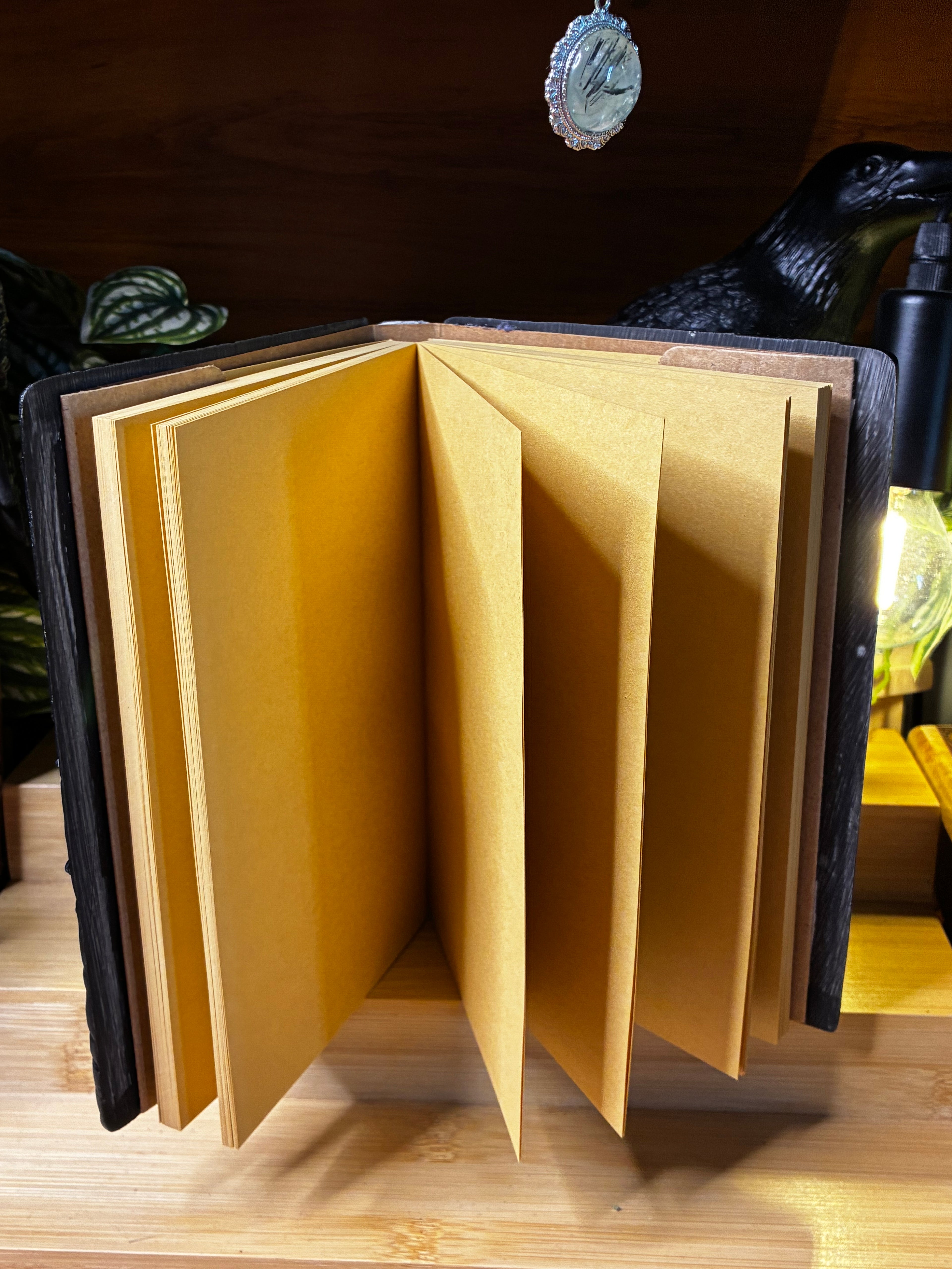 🐉 Obsidian Dragon Scale Hardcover Notebook