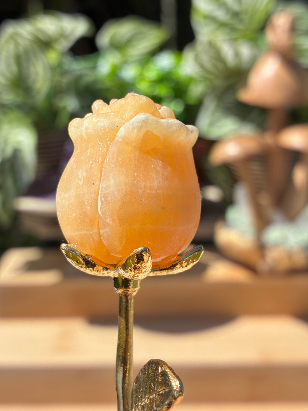 Orange Calcite Rose