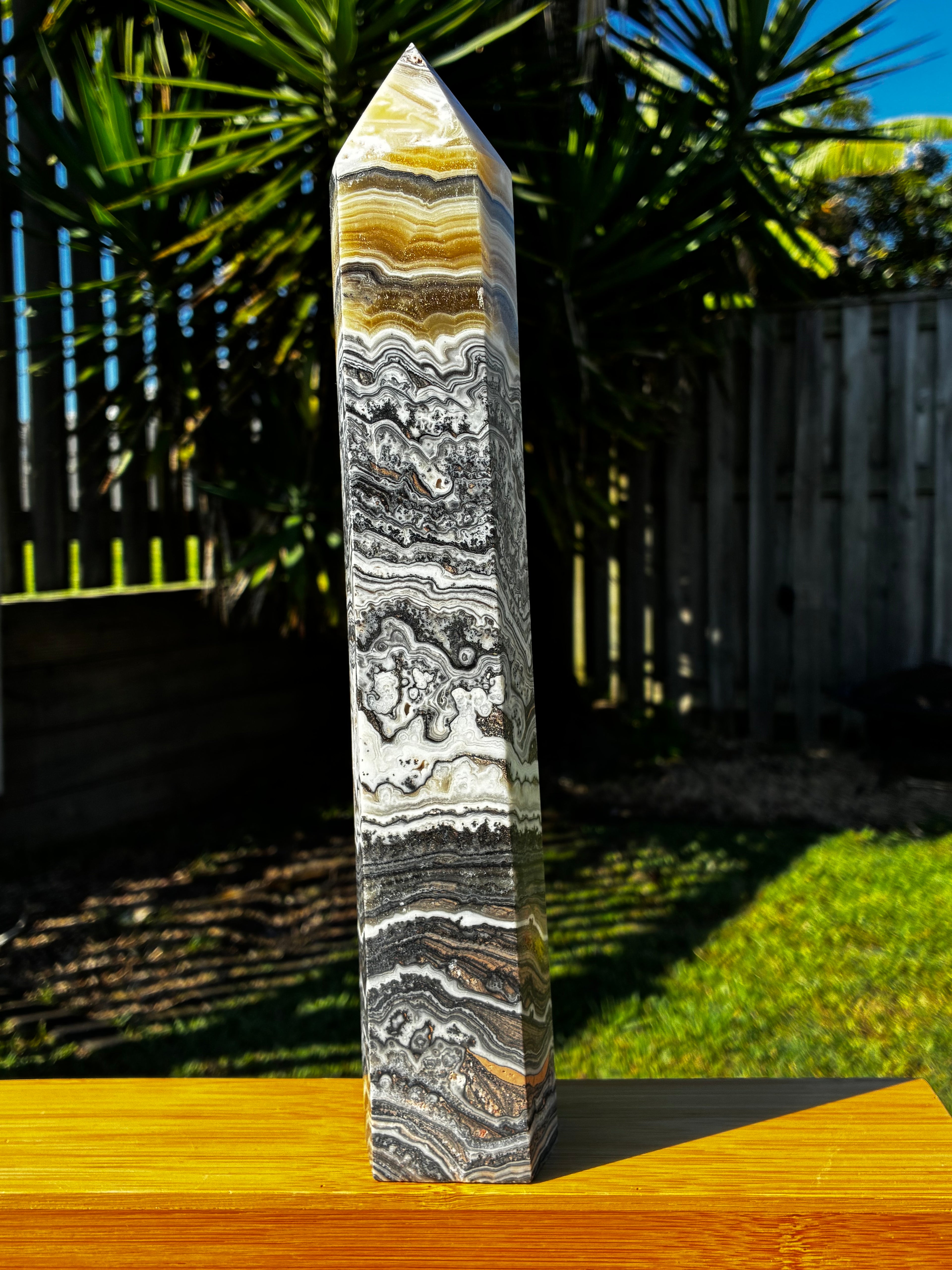 Dendritic Calcite Tower